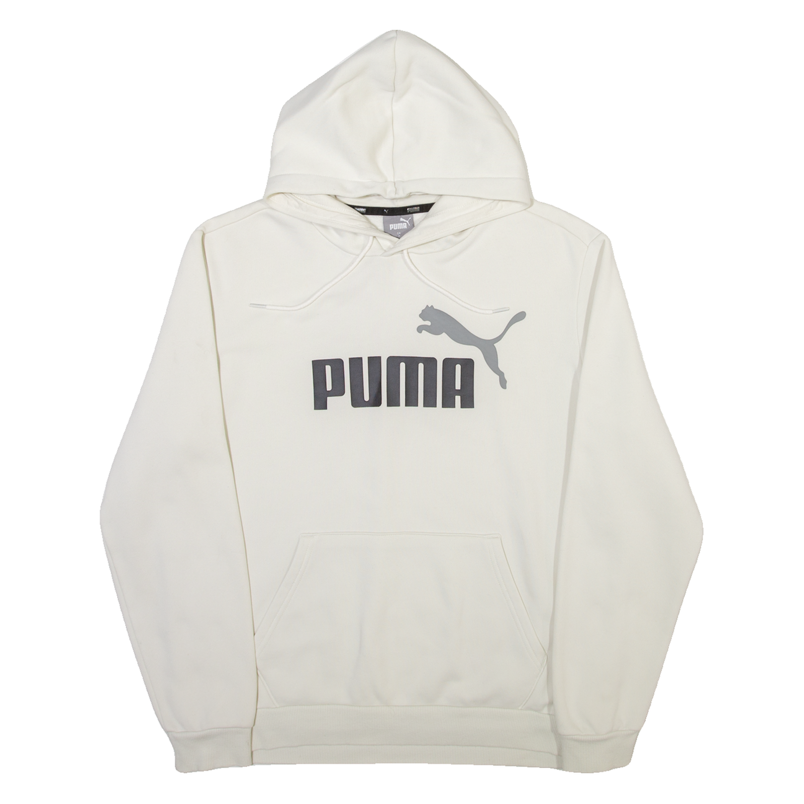 PUMA Mens White Hoodie M Refurbished - N/A refurbished available on Cerqular