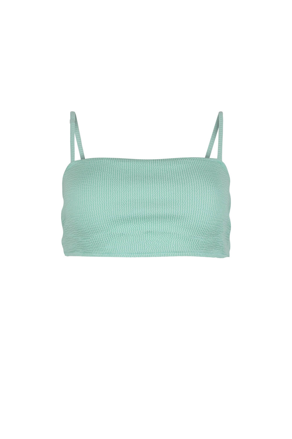 Mila Bandeau Bikini Top With Straps | Size: Medium Refurbished - Sauipe Swim refurbished available on Cerqular