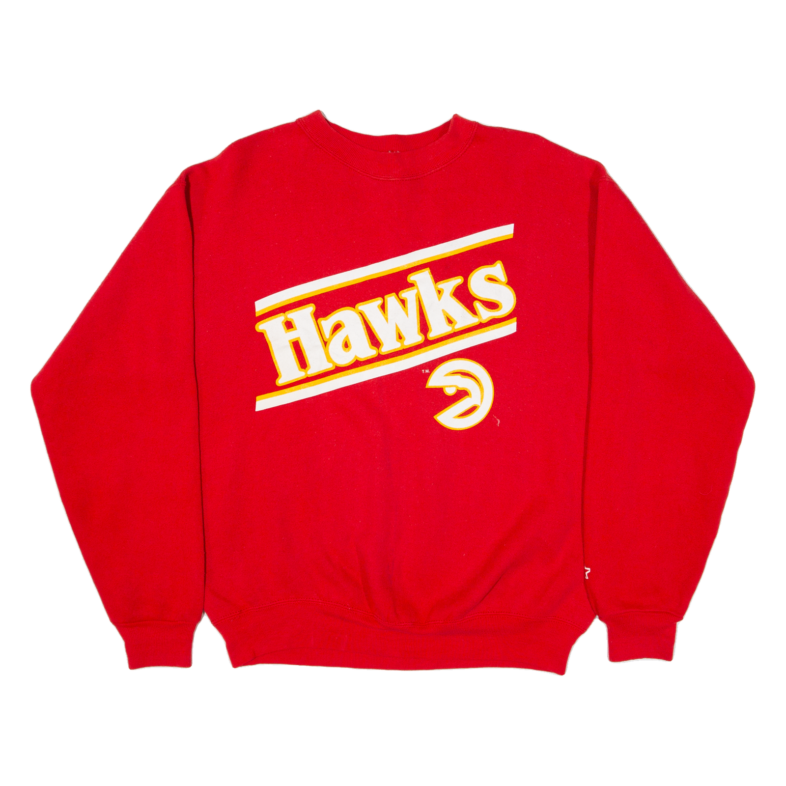 STARTER Atlanta Hawks Mens Sweatshirt Red USA L Refurbished - N/A refurbished available on Cerqular