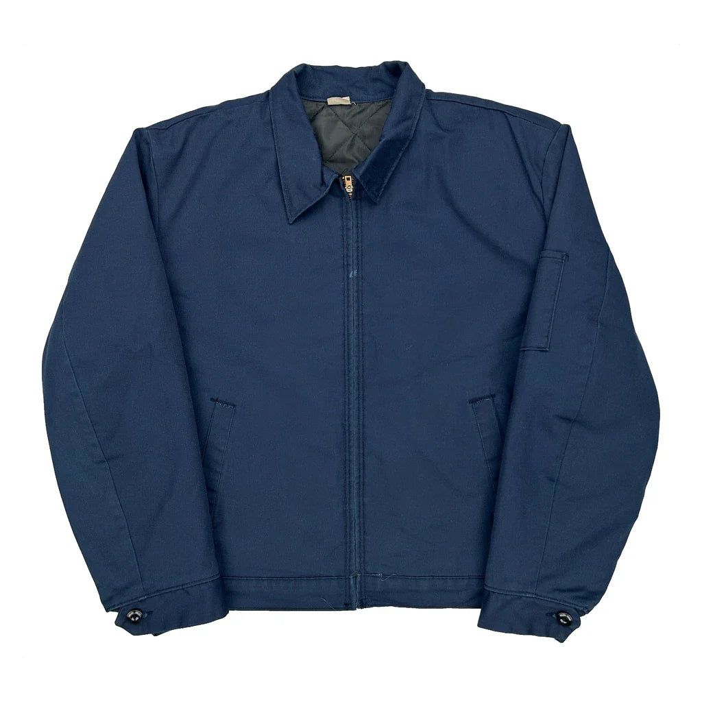Buy Unbranded Jacket - Large Blue Polyester Refurbished - $97.81 Unbranded Jacket - Large Blue Polyester Refurbished - Thrifted (note: this is a term often used to describe second- refurbished available on Cerqular