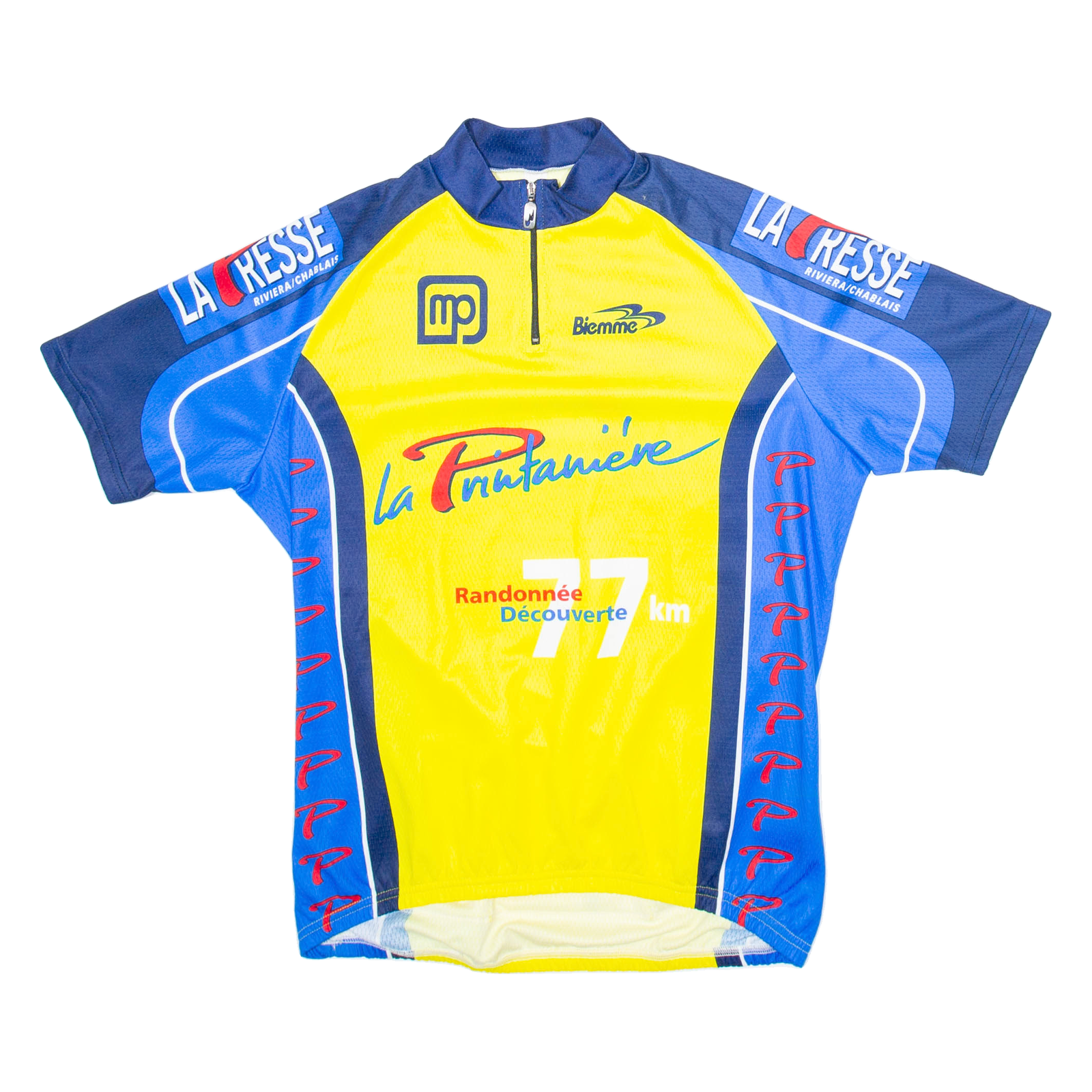 Cycling Mens Jersey Yellow 1/4 Zip XL Refurbished - N/A refurbished available on Cerqular