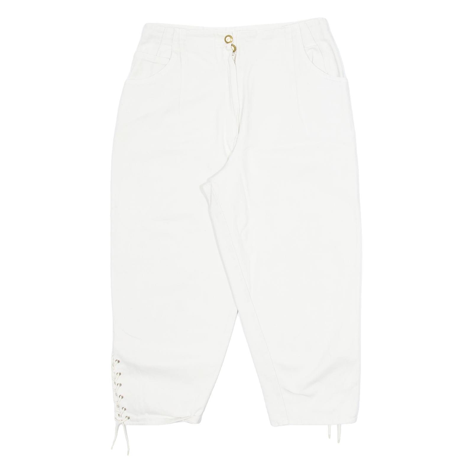 Buy Womens Pedal Pushers Shorts Cream Slim S W28 Refurbished - $16.89 Womens Pedal Pushers Shorts Cream Slim S W28 Refurbished - N/A refurbished available on Cerqular