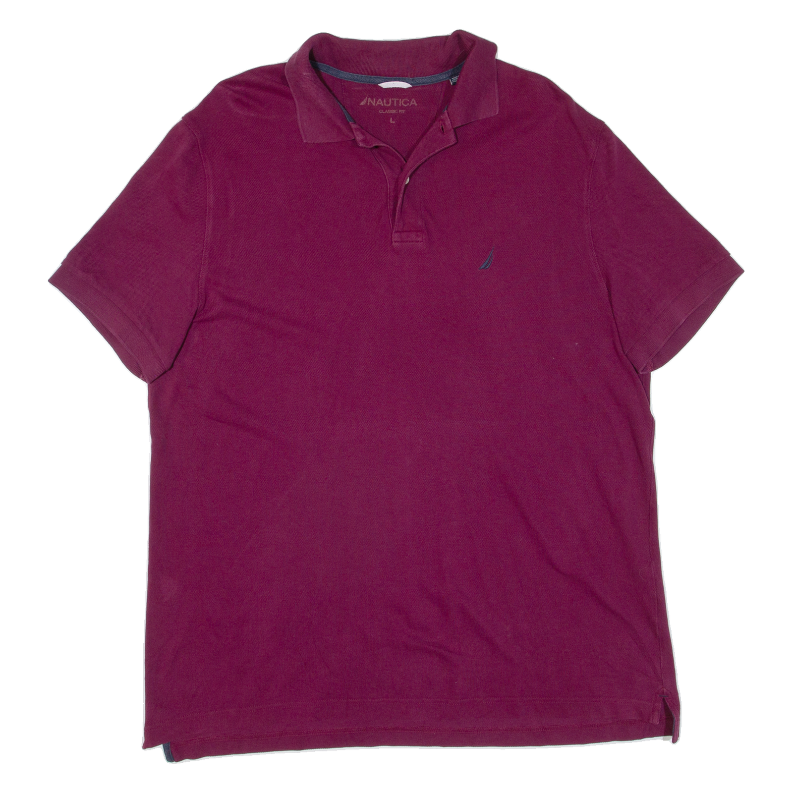 Buy NAUTICA Mens Polo Shirt Purple L Refurbished - $23.39 NAUTICA Mens Polo Shirt Purple L Refurbished - N/A refurbished available on Cerqular