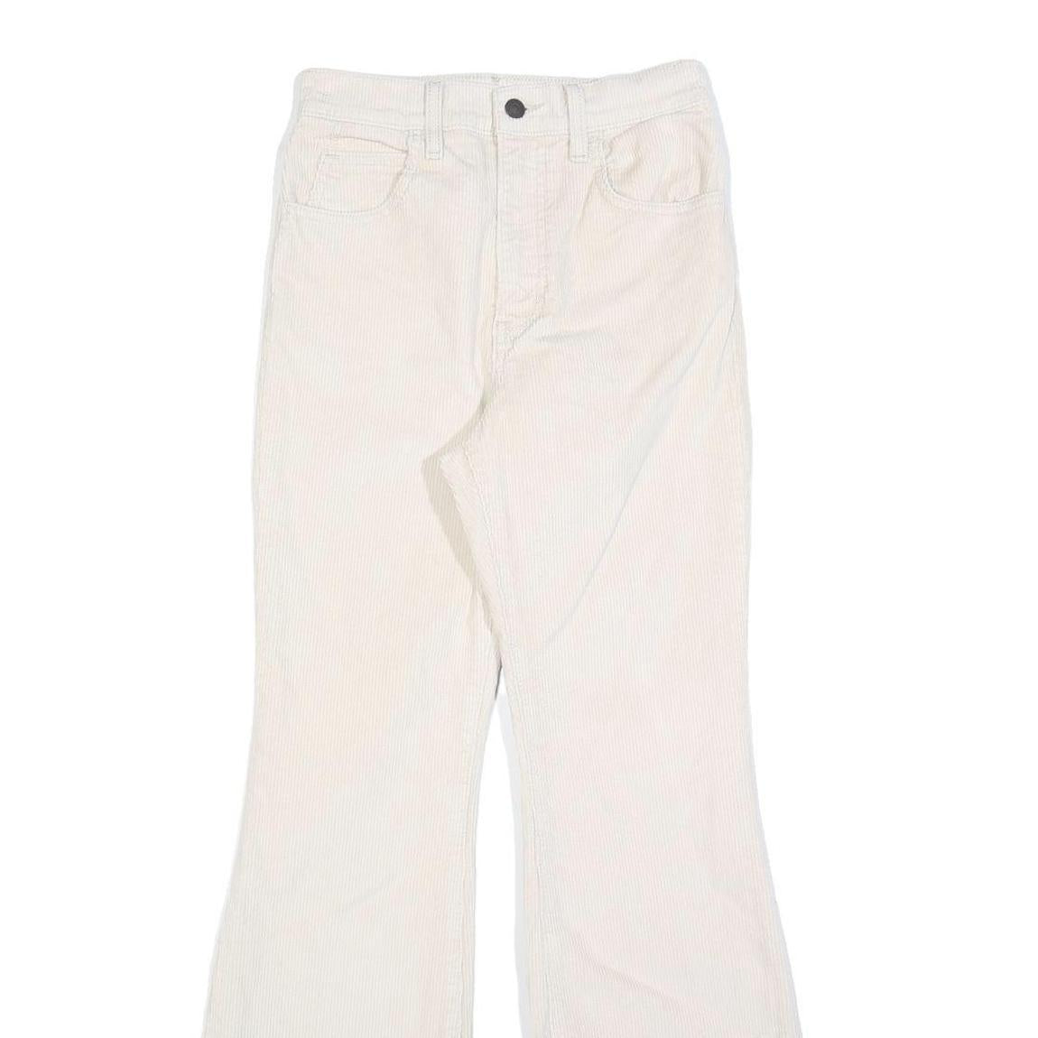 Buy LEVI'S Womens Cotton Blend Cream Regular Flared Trousers W24 L32 Stylish Comfort Refurbished - $41.59 LEVI'S Womens Cotton Blend Cream Regular Flared Trousers W24 L32 Stylish Comfort Refurbished - N/A refurbished available on Cerqular