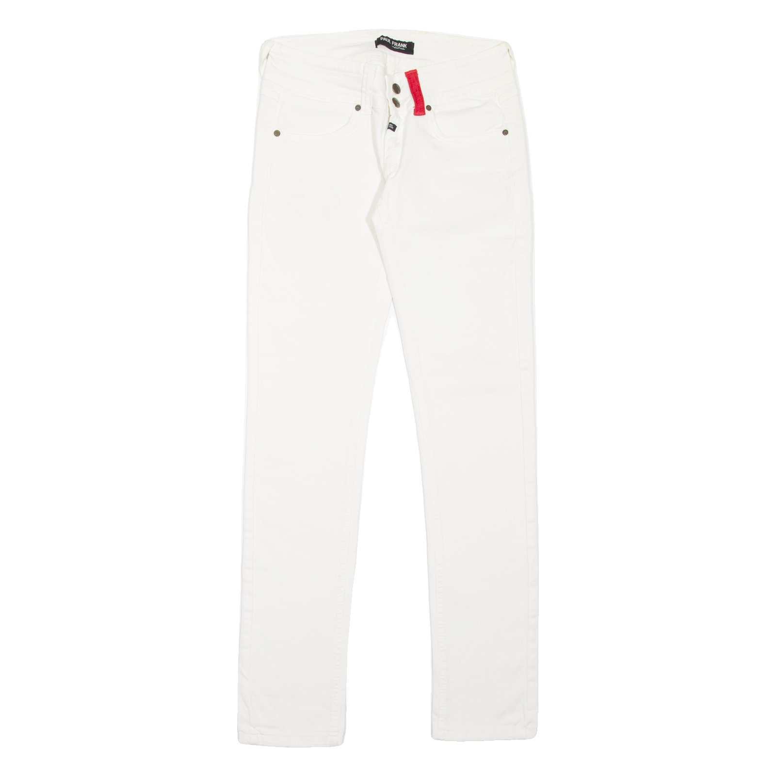 PAUL FRANK INDUSTRIES Womens Jeans White Slim Skinny W29 L33 Refurbished - N/A refurbished available on Cerqular