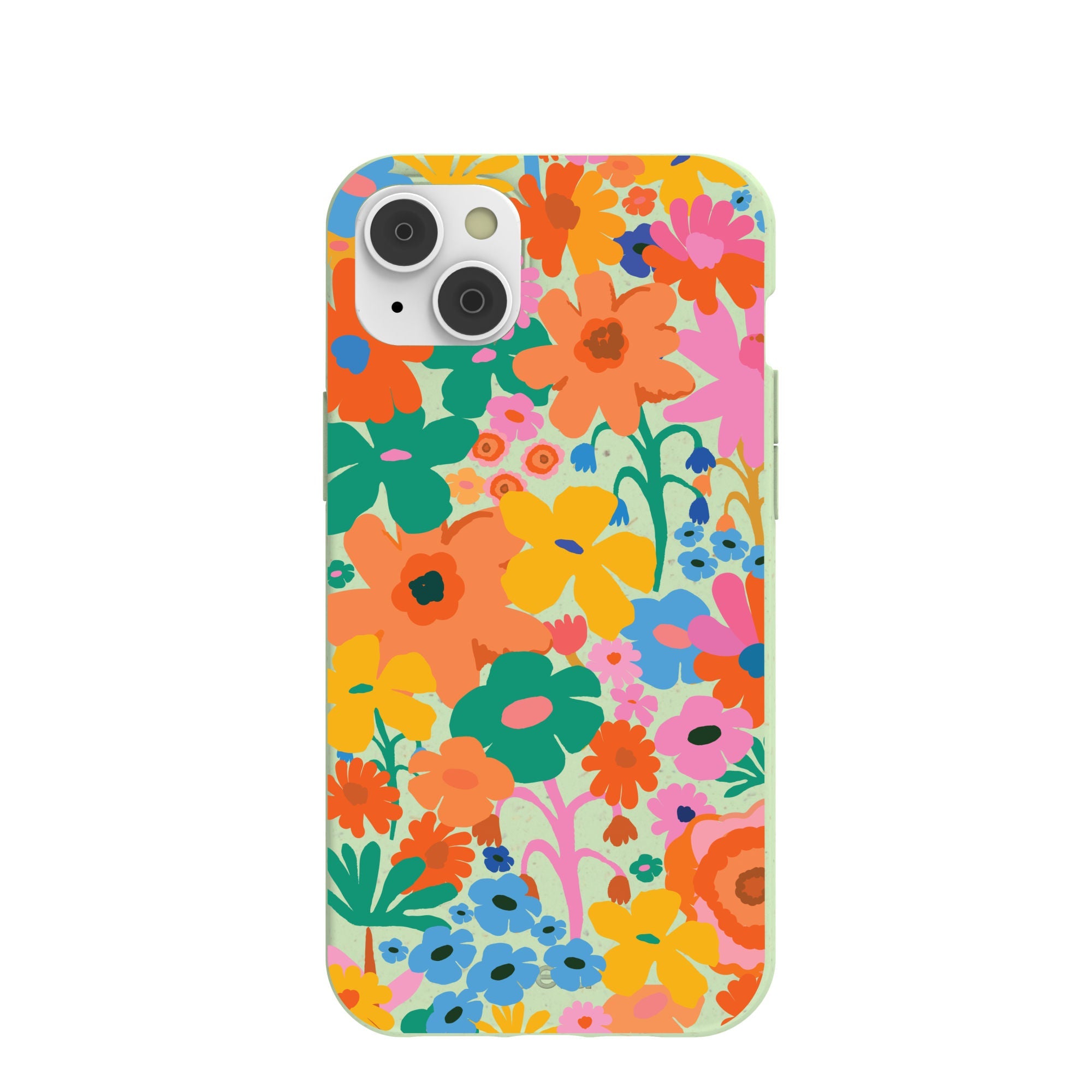 Sage Green Bright Spring iPhone 14 Plus Case Refurbished - Pela Case refurbished available on Cerqular
