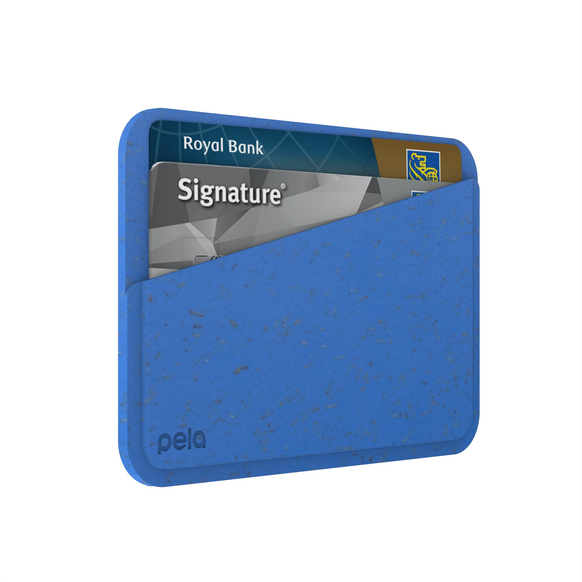 Electric Blue Mini Wallet Refurbished - Pela Case refurbished available on Cerqular