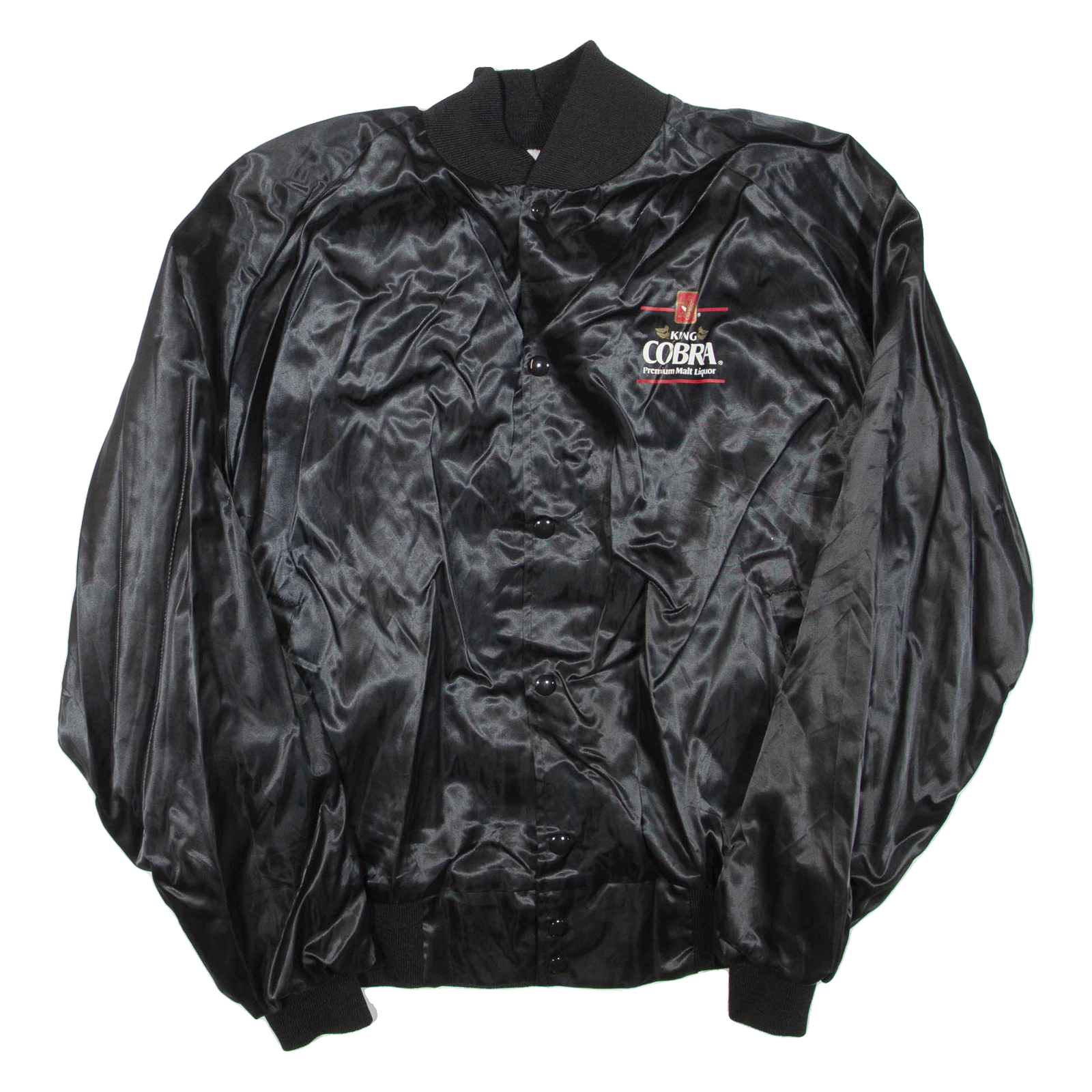 Buy King Cobra Premium Liqour Mens Bomber Jacket Black Nylon L Refurbished - $36.39 King Cobra Premium Liqour Mens Bomber Jacket Black Nylon L Refurbished - N/A refurbished available on Cerqular
