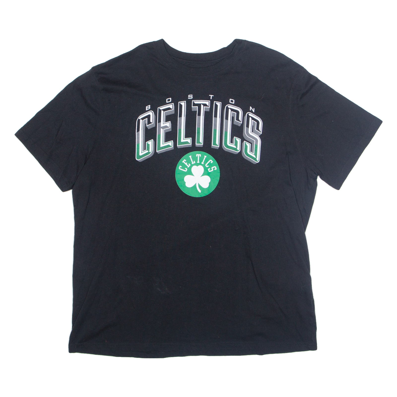 NBA BOSTON Celtics Mens T-Shirt Black USA 2XL Refurbished - N/A refurbished available on Cerqular