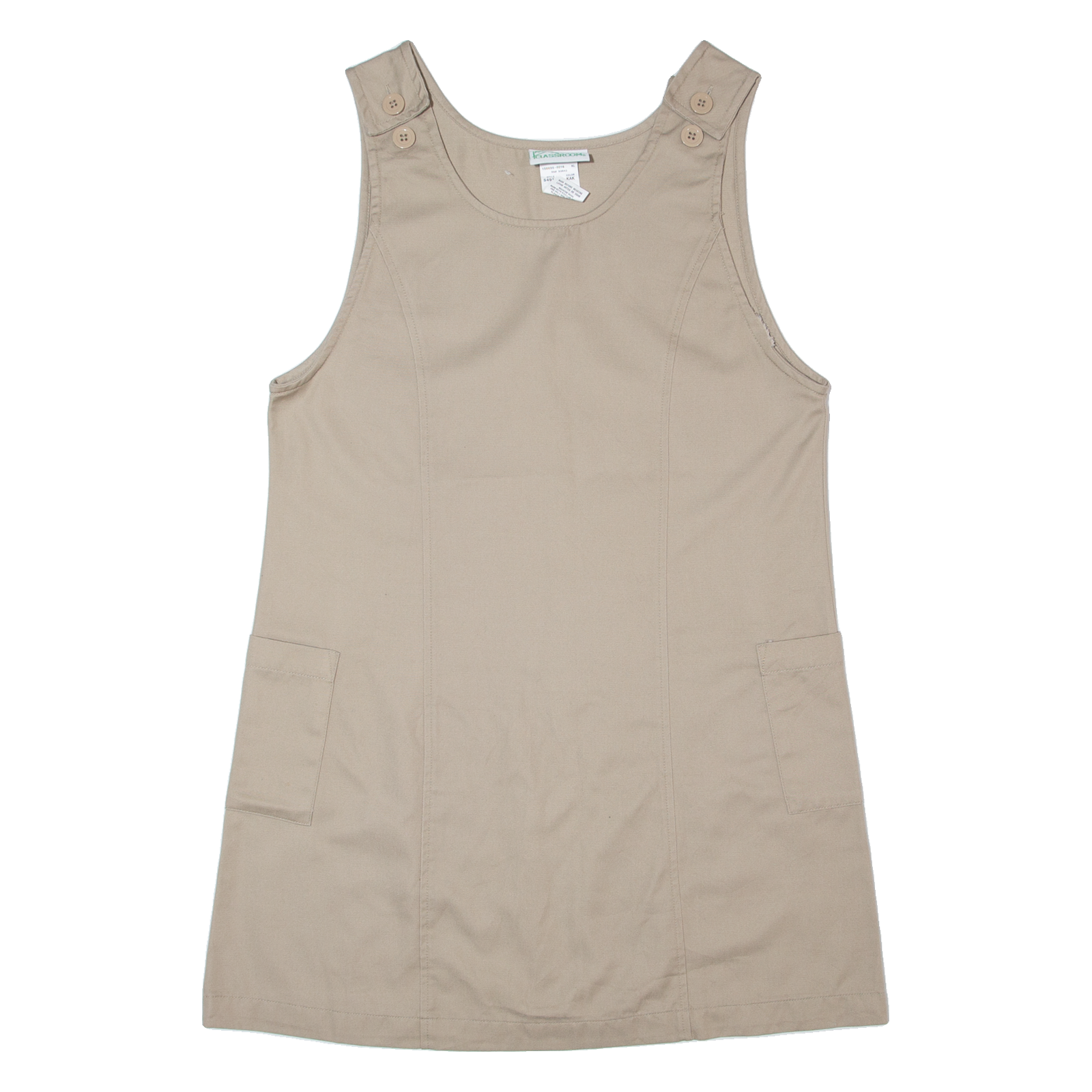 Buy CLASSROOM Oversized Womens Dungaree Dress Beige 90s Sleeveless Short M Refurbished - $16.37 CLASSROOM Oversized Womens Dungaree Dress Beige 90s Sleeveless Short M Refurbished - N/A refurbished available on Cerqular
