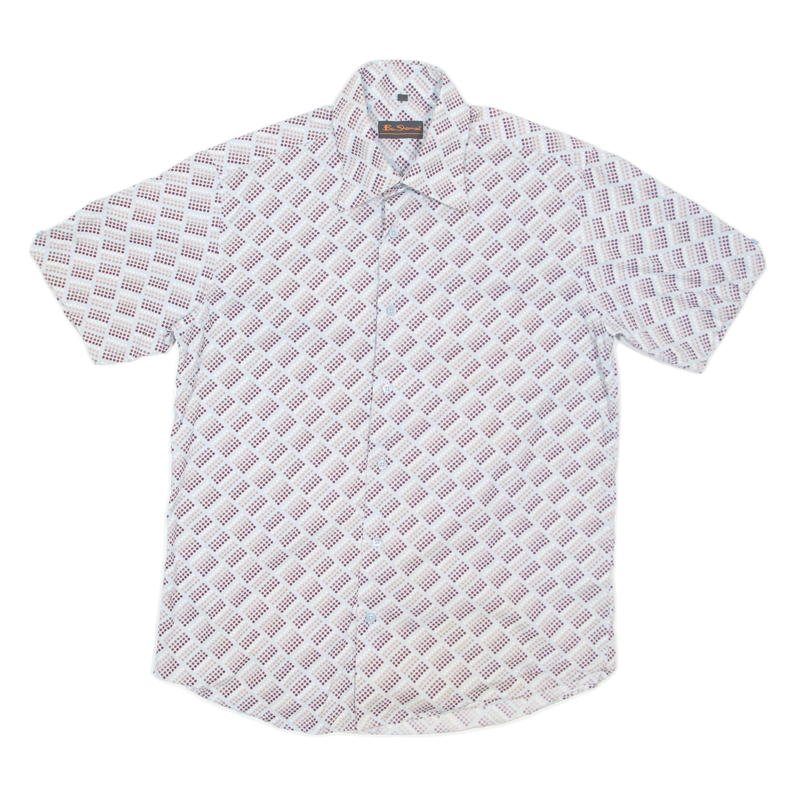 Buy BEN SHERMAN Mens Shirt Blue Geometric M Refurbished - $14.03 BEN SHERMAN Mens Shirt Blue Geometric M Refurbished - N/A refurbished available on Cerqular