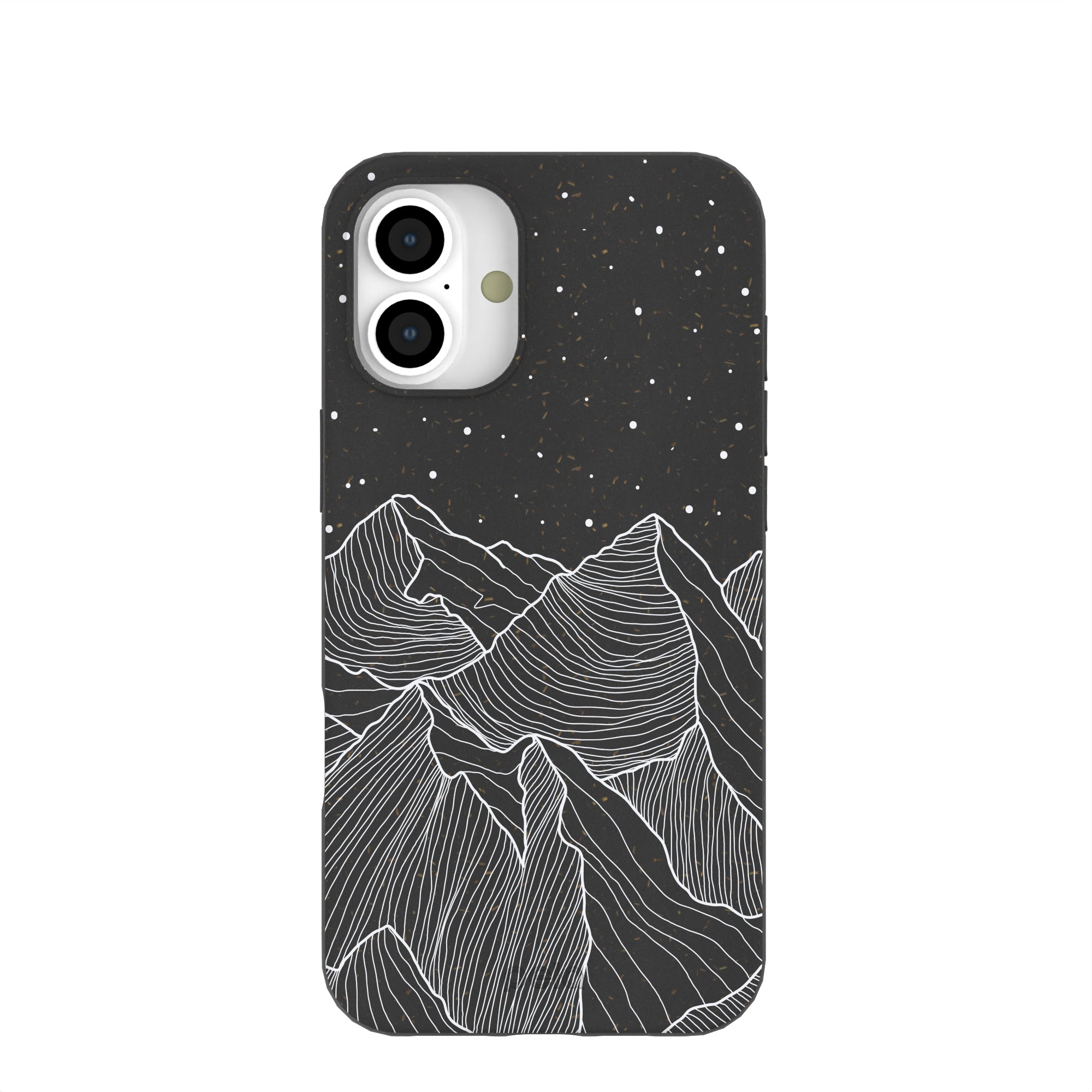 Black Night Panorama iPhone 16 Plus Case Refurbished - Pela Case refurbished available on Cerqular