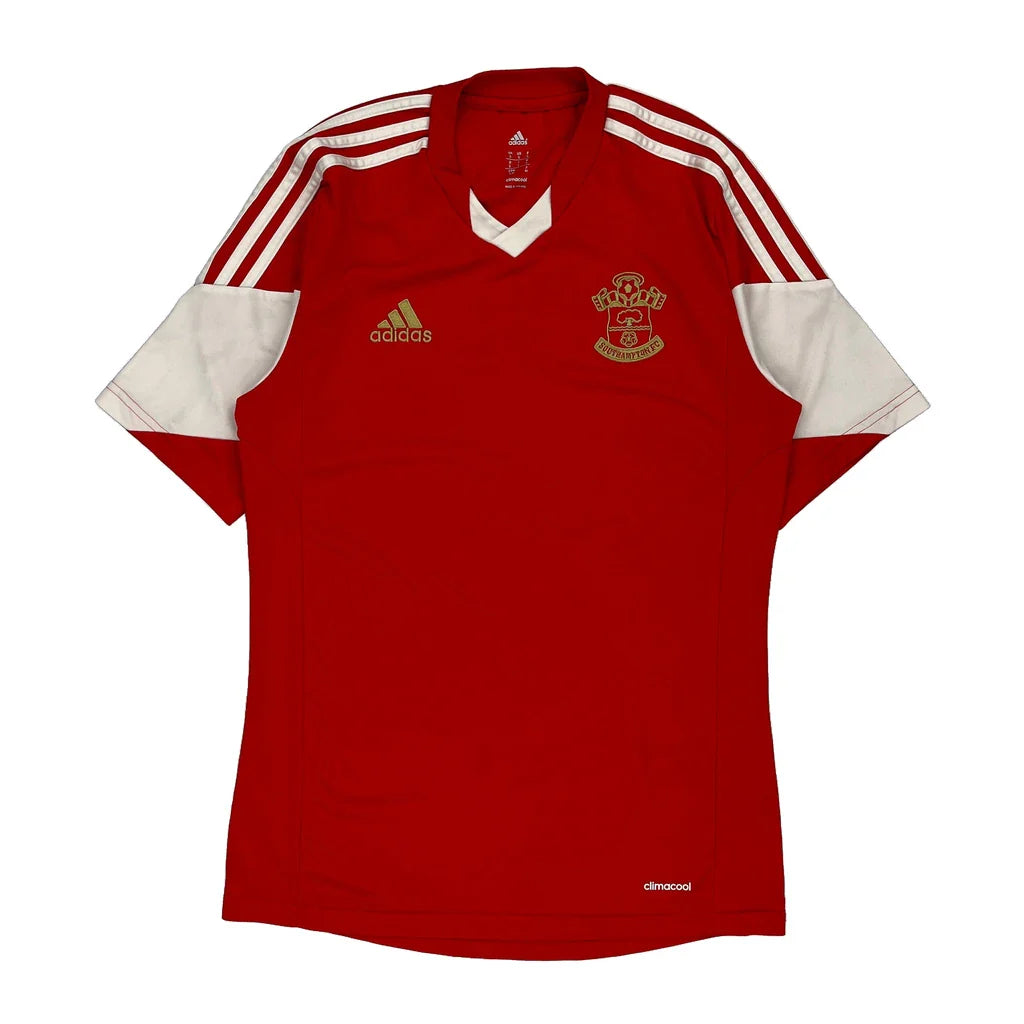 13/14 Southhampton Adidas Football Football Shirt - Small Red Polyester Refurbished - Thrifted (note: this is a term often used to describe second- refurbished available on Cerqular