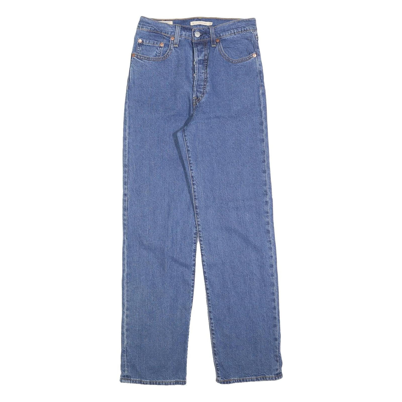Buy LEVI'S Womens Regular Fit Straight Blue Denim Jeans Button W27 L31 Classic Refurbished - $41.59 LEVI'S Womens Regular Fit Straight Blue Denim Jeans Button W27 L31 Classic Refurbished - N/A refurbished available on Cerqular