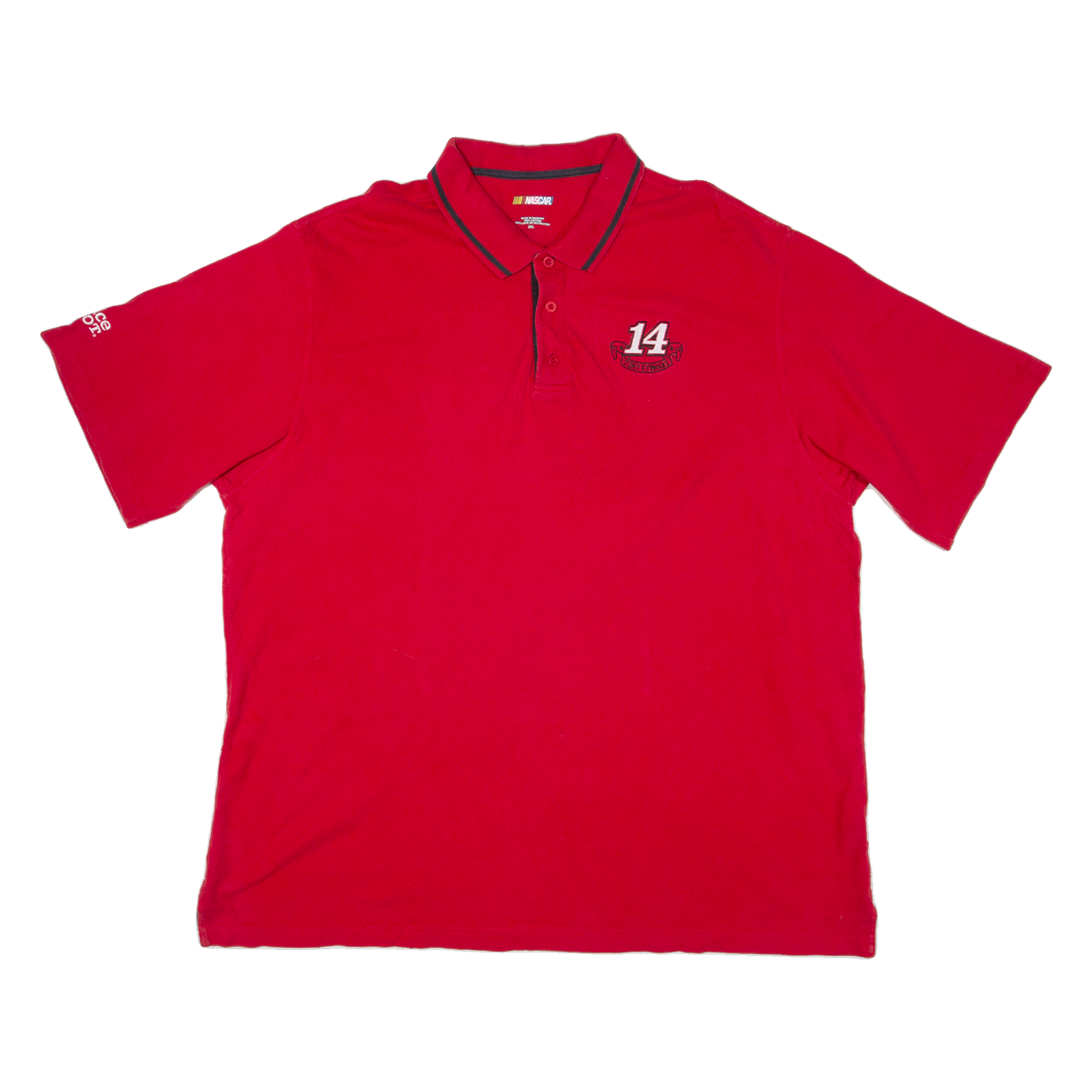 NASCAR Mens Polo Shirt Red 2XL Refurbished - N/A refurbished available on Cerqular