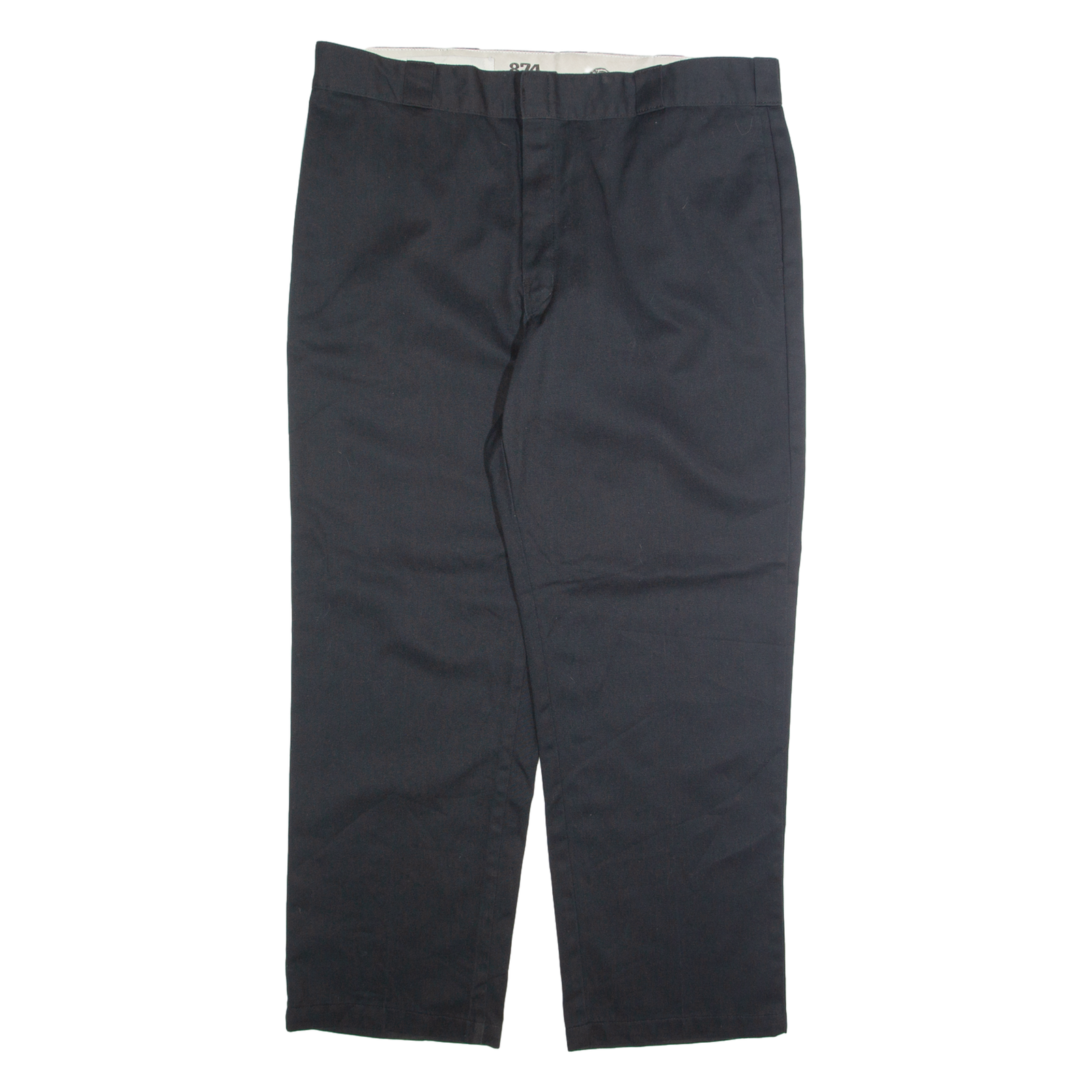 DICKIES Chino Mens Trousers Black Regular Straight W40 L30 Refurbished - N/A refurbished available on Cerqular