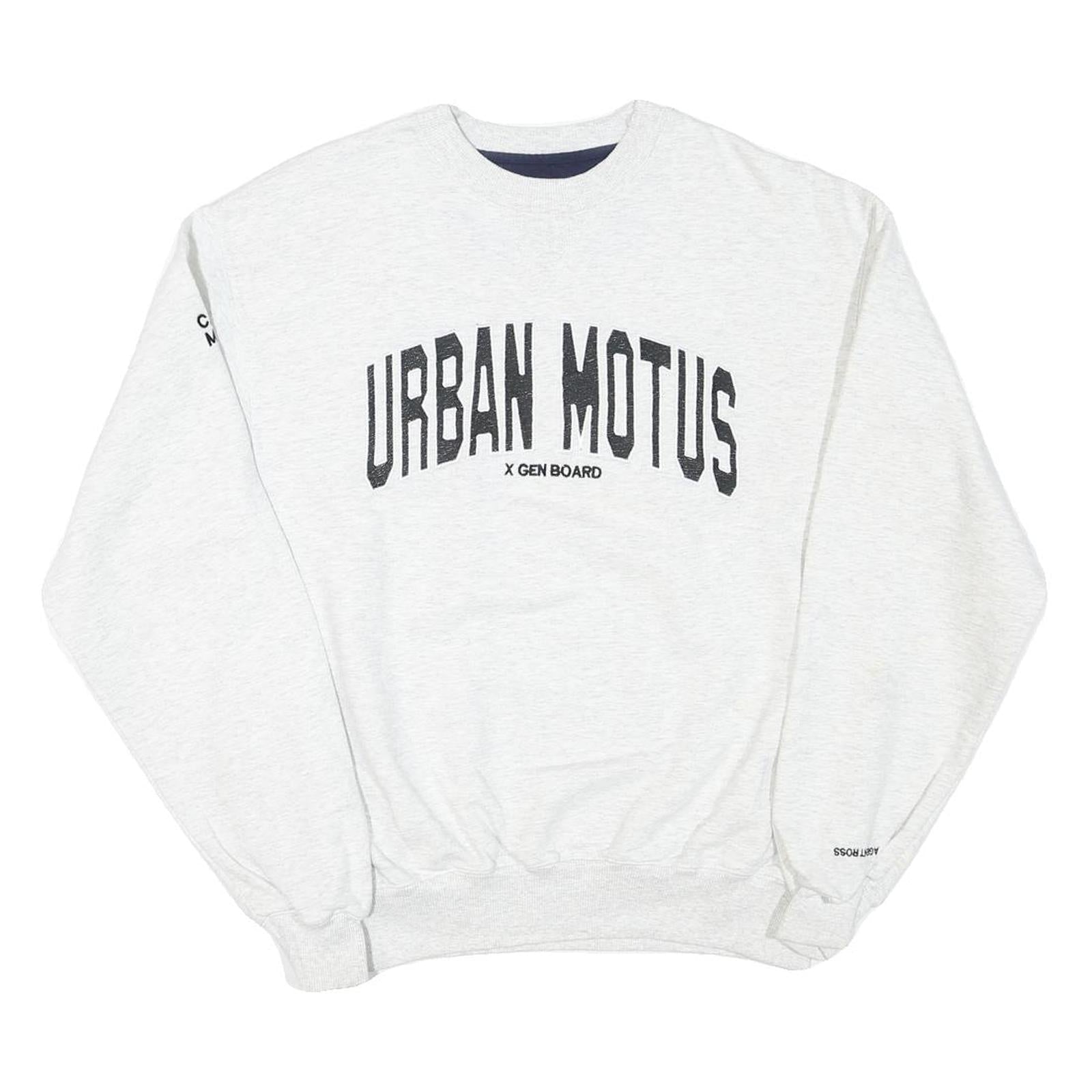 Buy CHAMPION Mens White Urban Motus X Gen Board Crew Neck M Cotton Sweatshirt Refurbished - $33.79 CHAMPION Mens White Urban Motus X Gen Board Crew Neck M Cotton Sweatshirt Refurbished - N/A refurbished available on Cerqular
