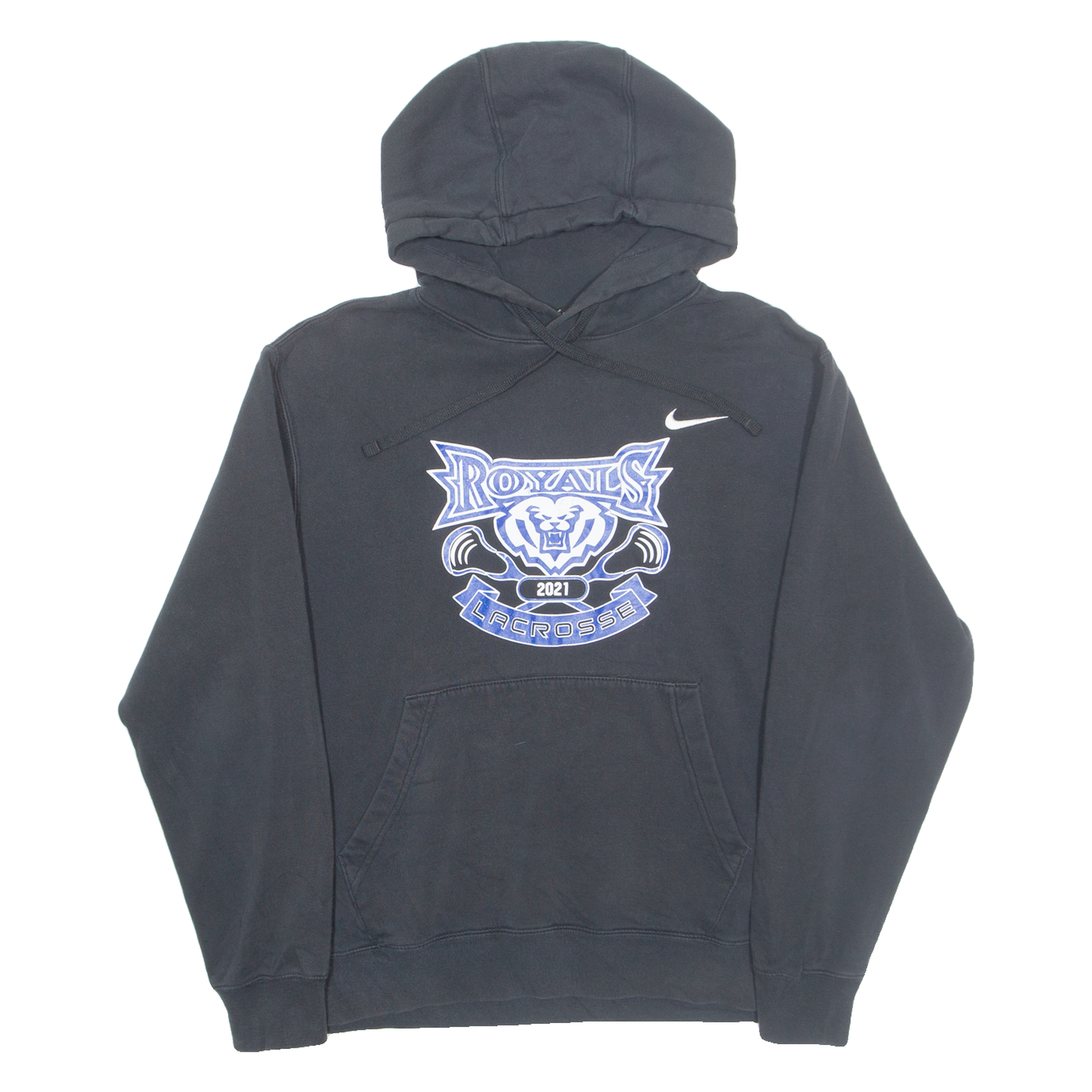 NIKE Royals Lacrosse Mens Black Hoodie USA M Refurbished - N/A refurbished available on Cerqular