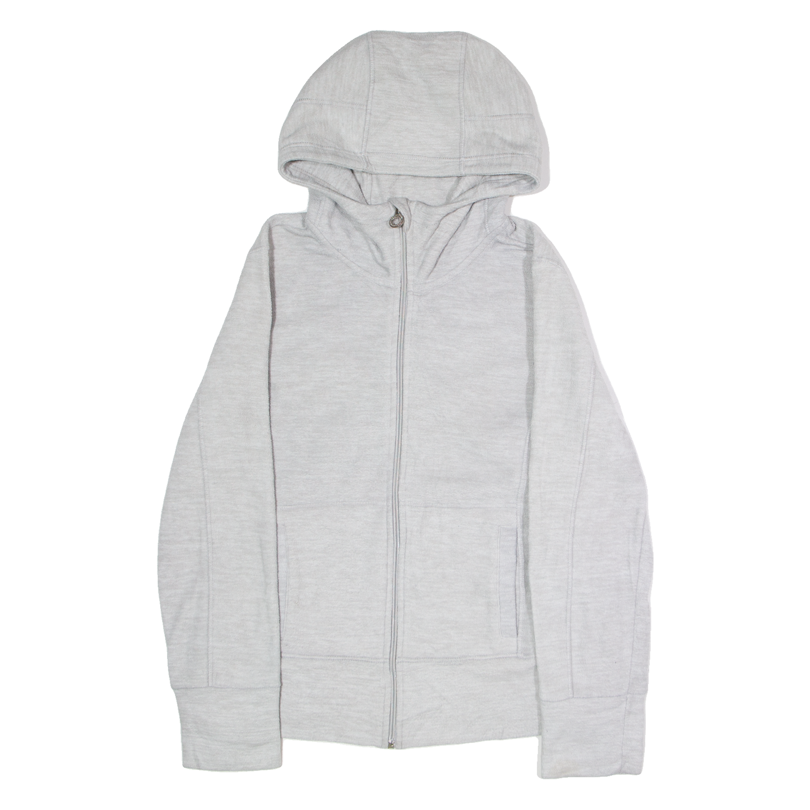 CALVIN KLEIN PERFORMANCE Womens Fleece Jacket Grey Hooded S Refurbished - N/A refurbished available on Cerqular