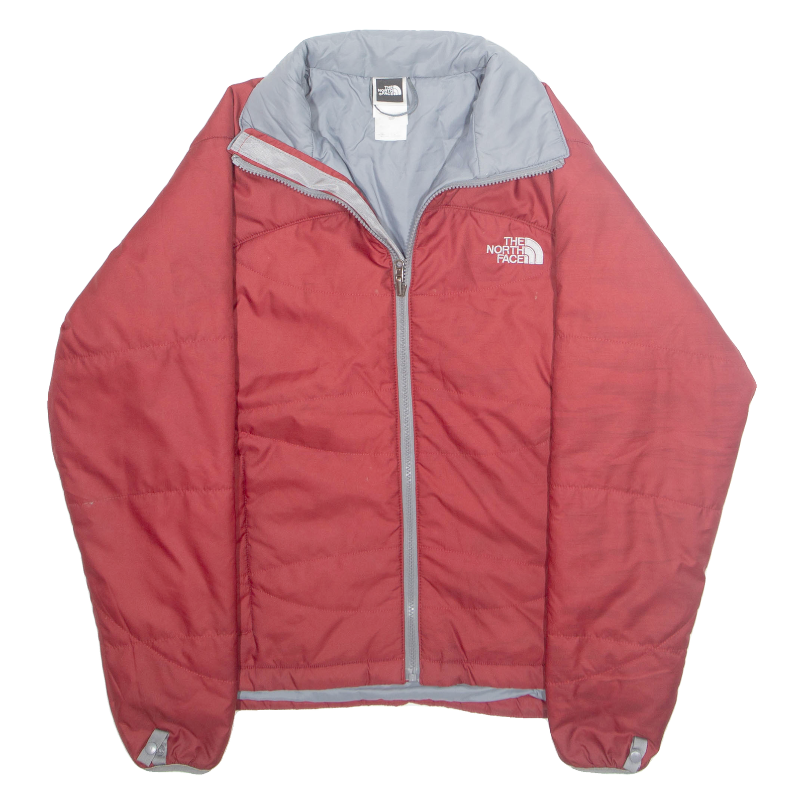 THE NORTH FACE Womens Puffer Jacket Red S Refurbished - N/A refurbished available on Cerqular
