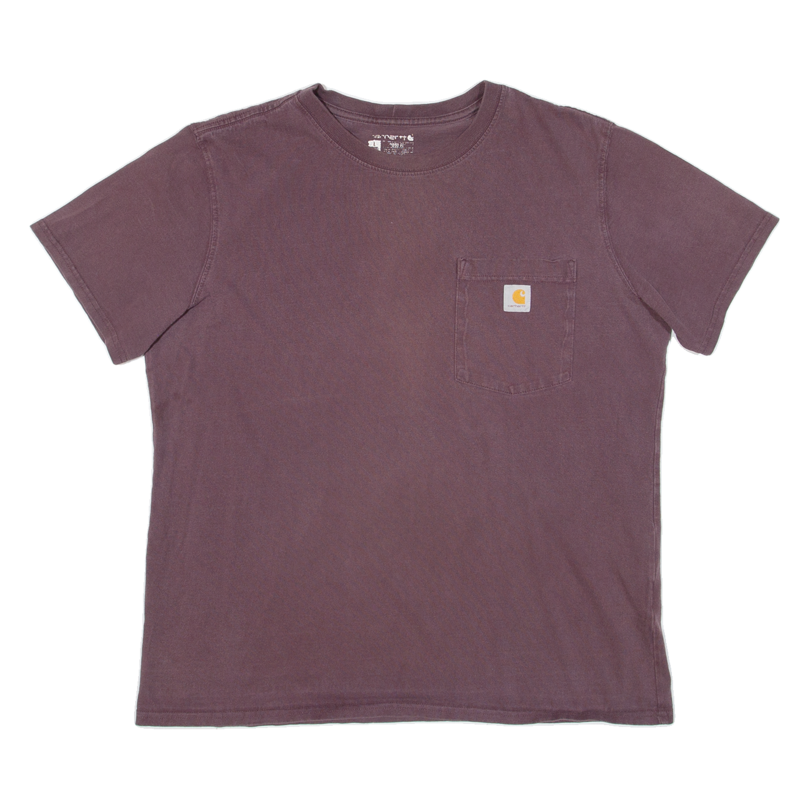 CARHARTT Loose Fit Womens T-Shirt Maroon L Refurbished - N/A refurbished available on Cerqular