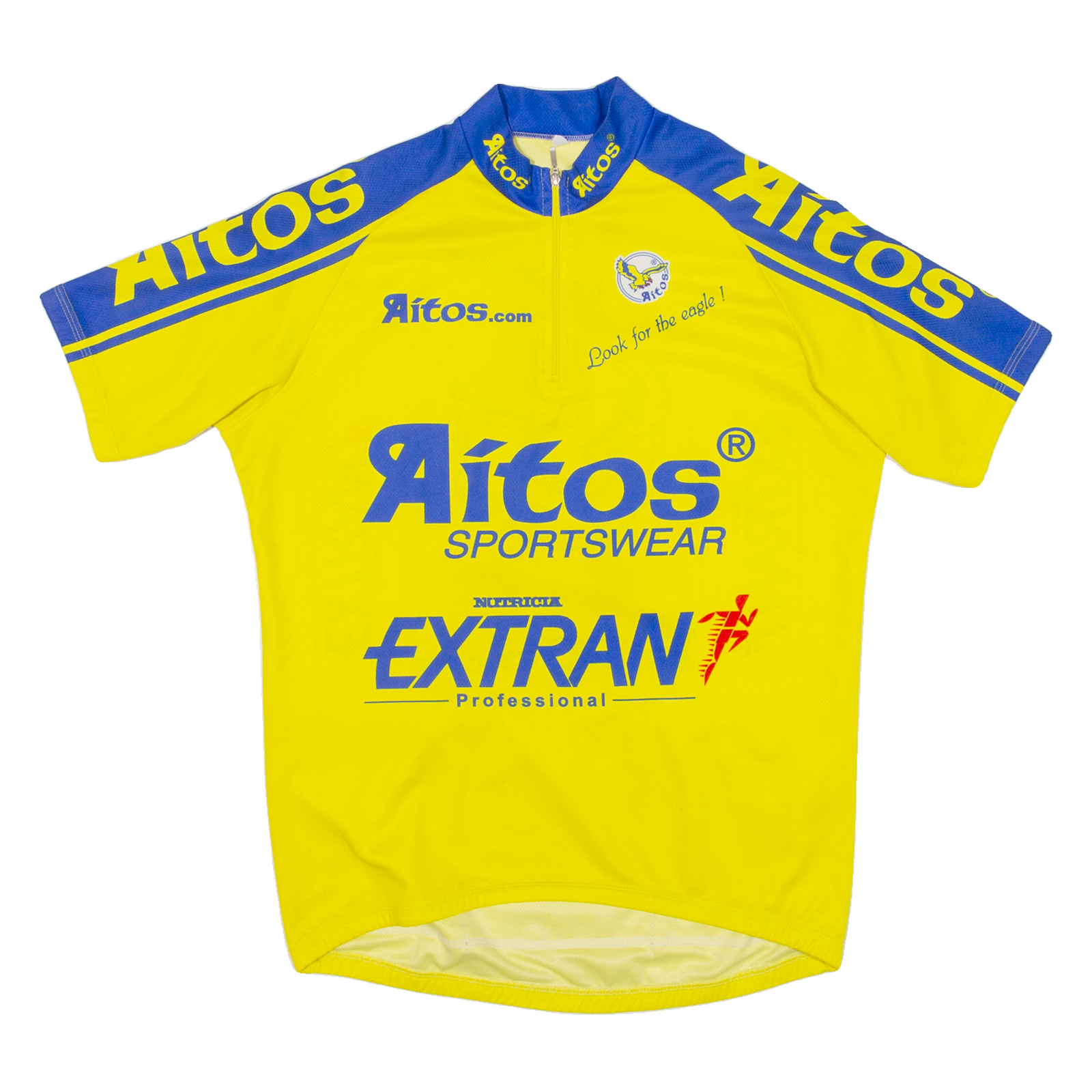 Cycling Mens Jersey Yellow 1/4 Zip L Refurbished - N/A refurbished available on Cerqular