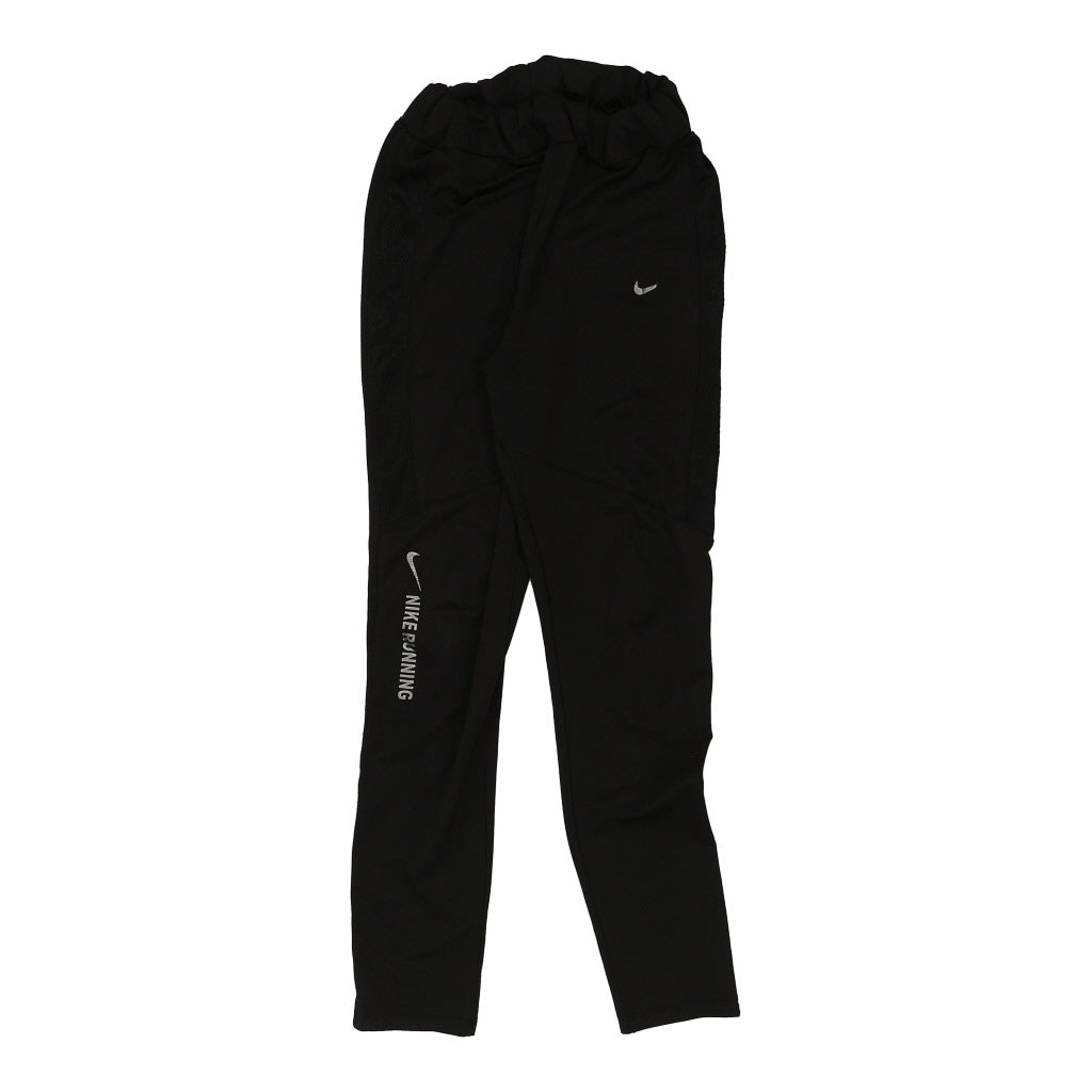 Nike Leggings - Small Black Polyester Refurbished - Thrifted (note: this is a term often used to describe second- refurbished available on Cerqular