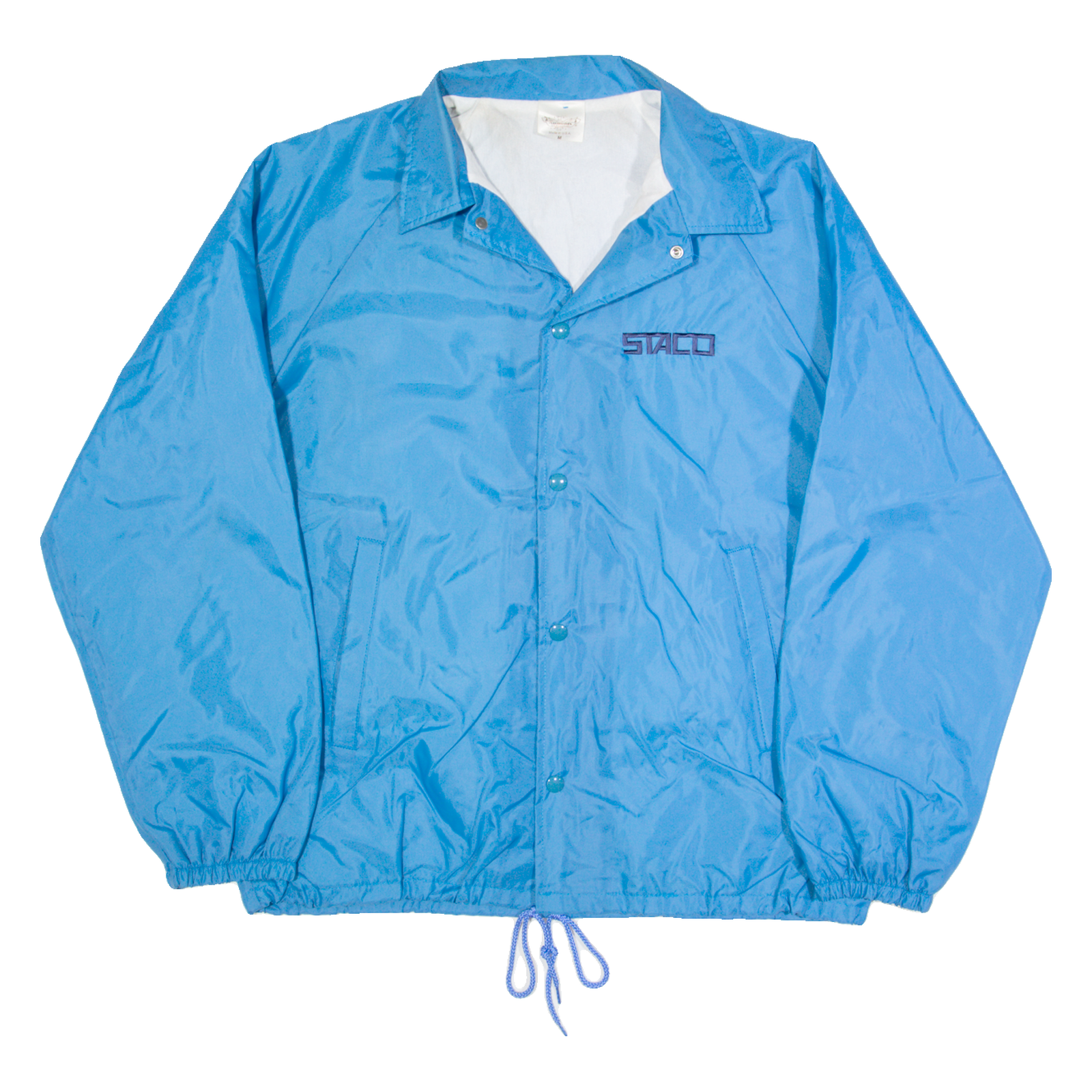 AUBURN SPORTSWEAR Workwear Mens Coach Jacket Blue 90s M Refurbished - N/A refurbished available on Cerqular