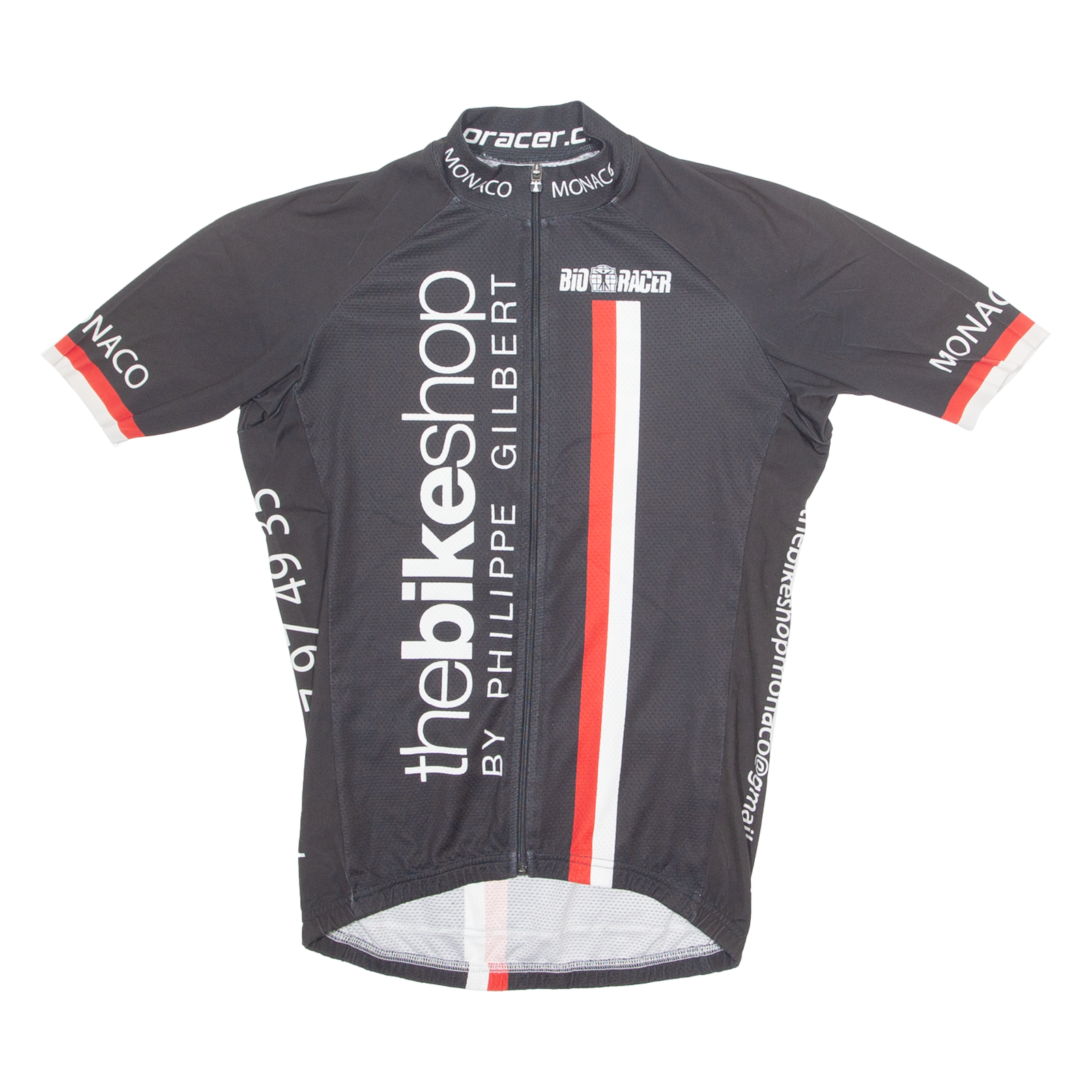 BIO RACER Cycling Mens Jersey Black 1/4 Zip M Refurbished - N/A refurbished available on Cerqular
