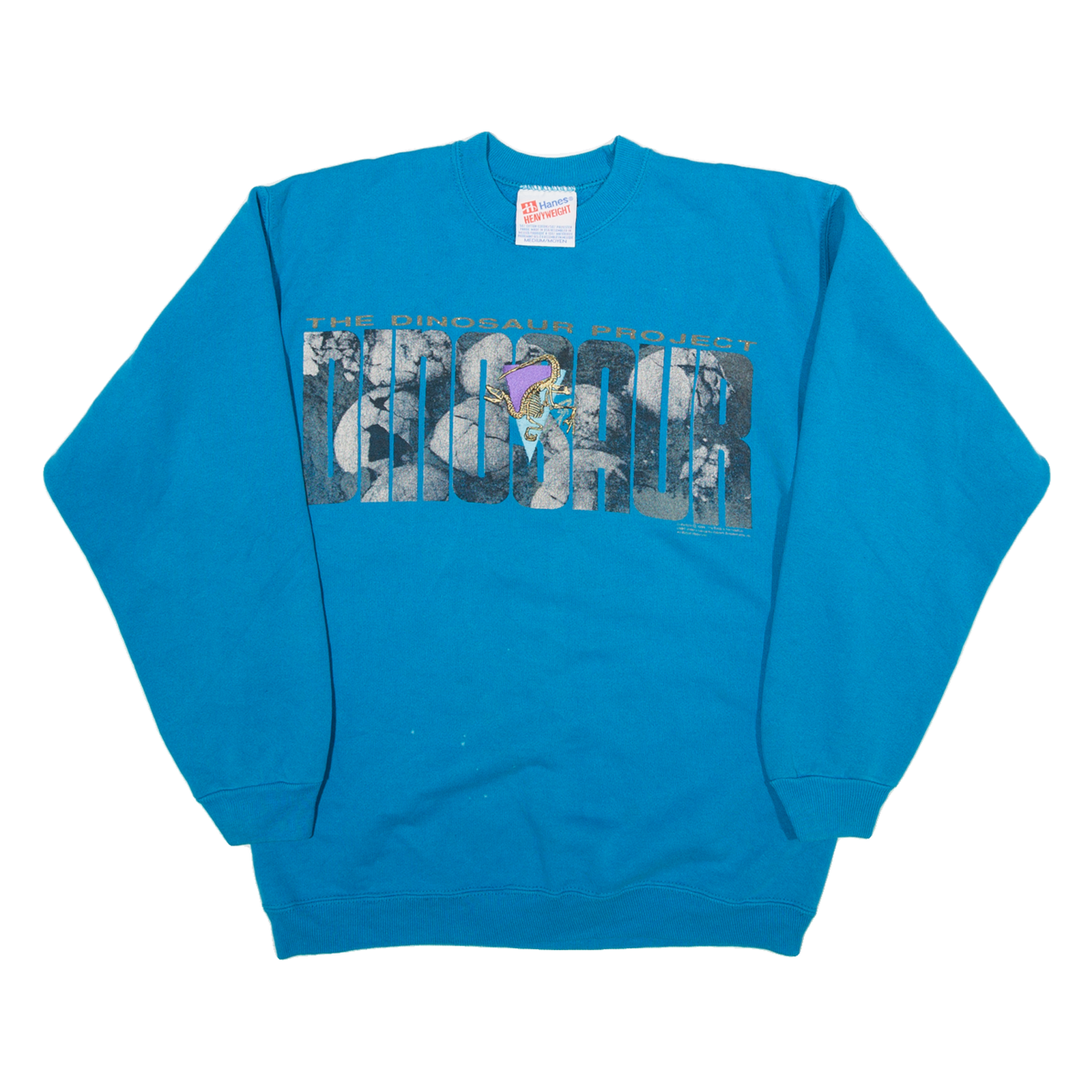 HAINES Mens Sweatshirt Blue USA M Refurbished - N/A refurbished available on Cerqular
