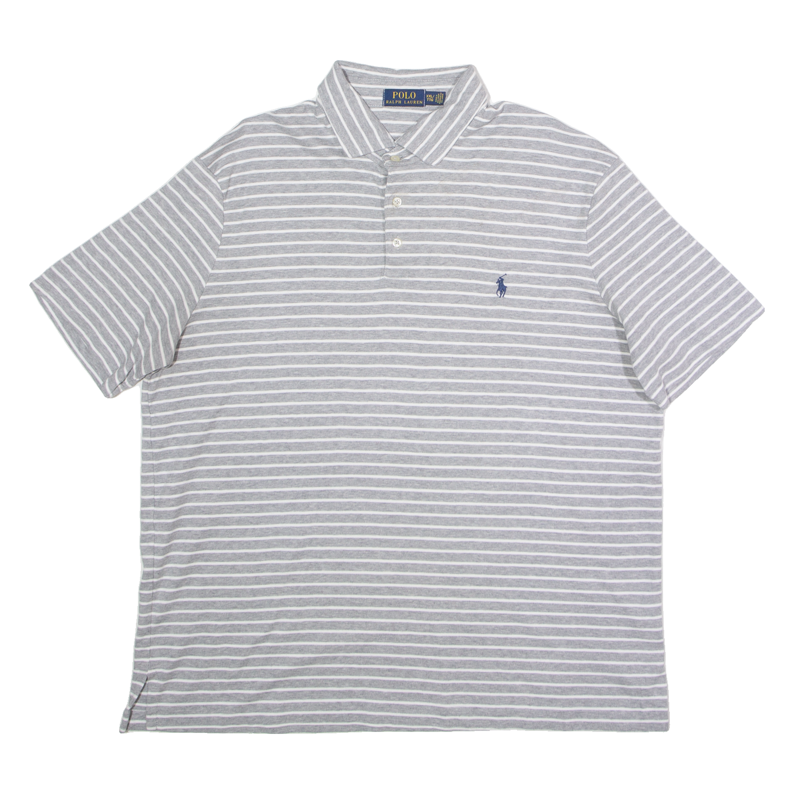 Buy POLO RALPH LAUREN Mens Polo Shirt Grey Striped 2XL Refurbished - $31.19 POLO RALPH LAUREN Mens Polo Shirt Grey Striped 2XL Refurbished - N/A refurbished available on Cerqular