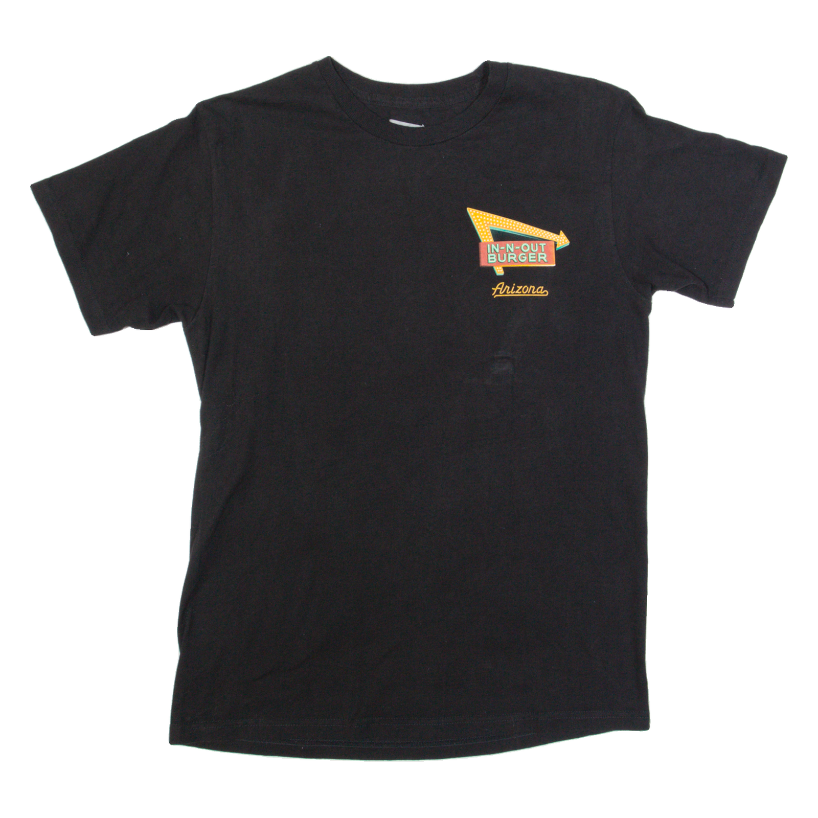 Buy IN-N-OUT BURGER Arizona Mens T-Shirt Black USA S Refurbished - $37.69 IN-N-OUT BURGER Arizona Mens T-Shirt Black USA S Refurbished - N/A refurbished available on Cerqular