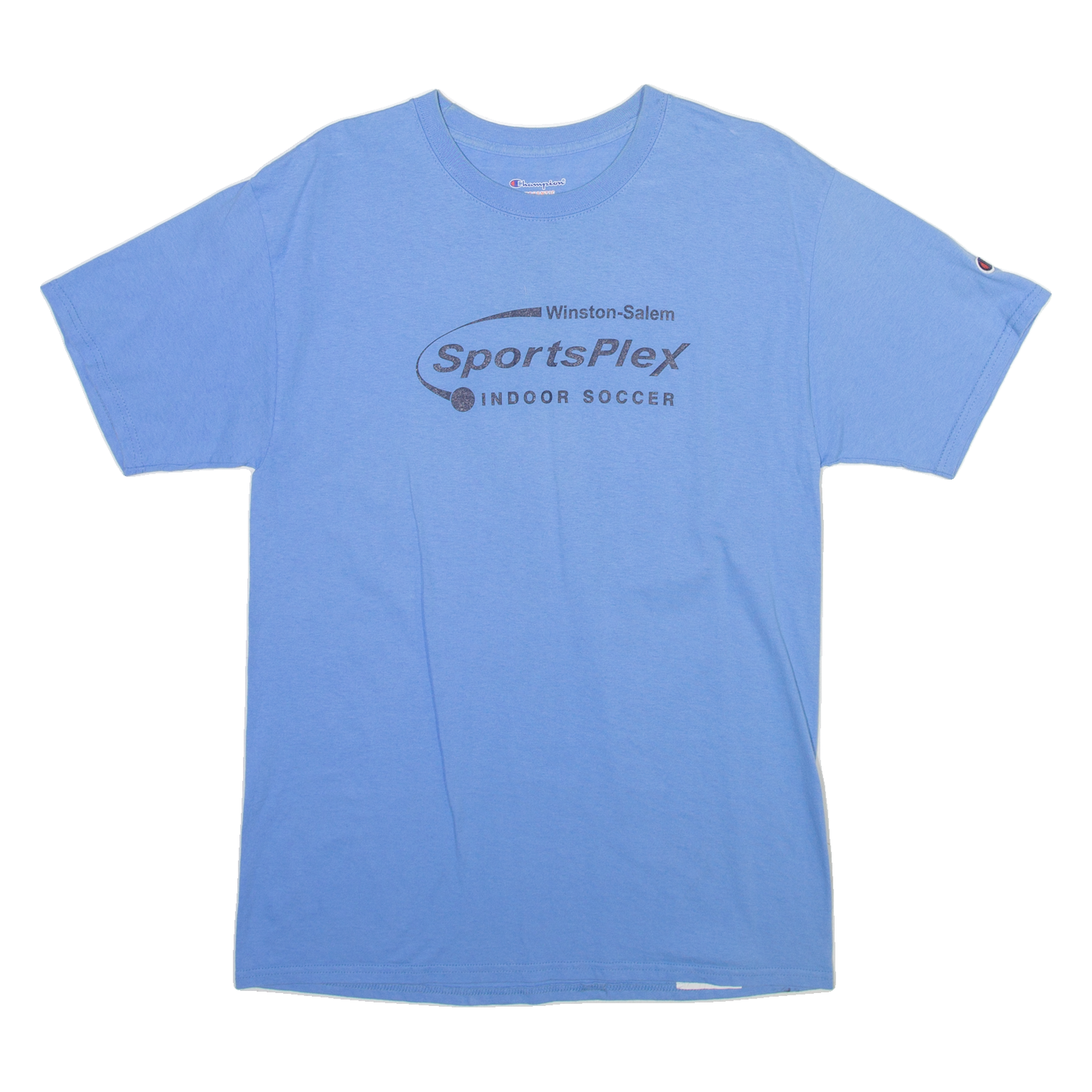 CHAMPION Mens T-Shirt Blue M Refurbished - N/A refurbished available on Cerqular
