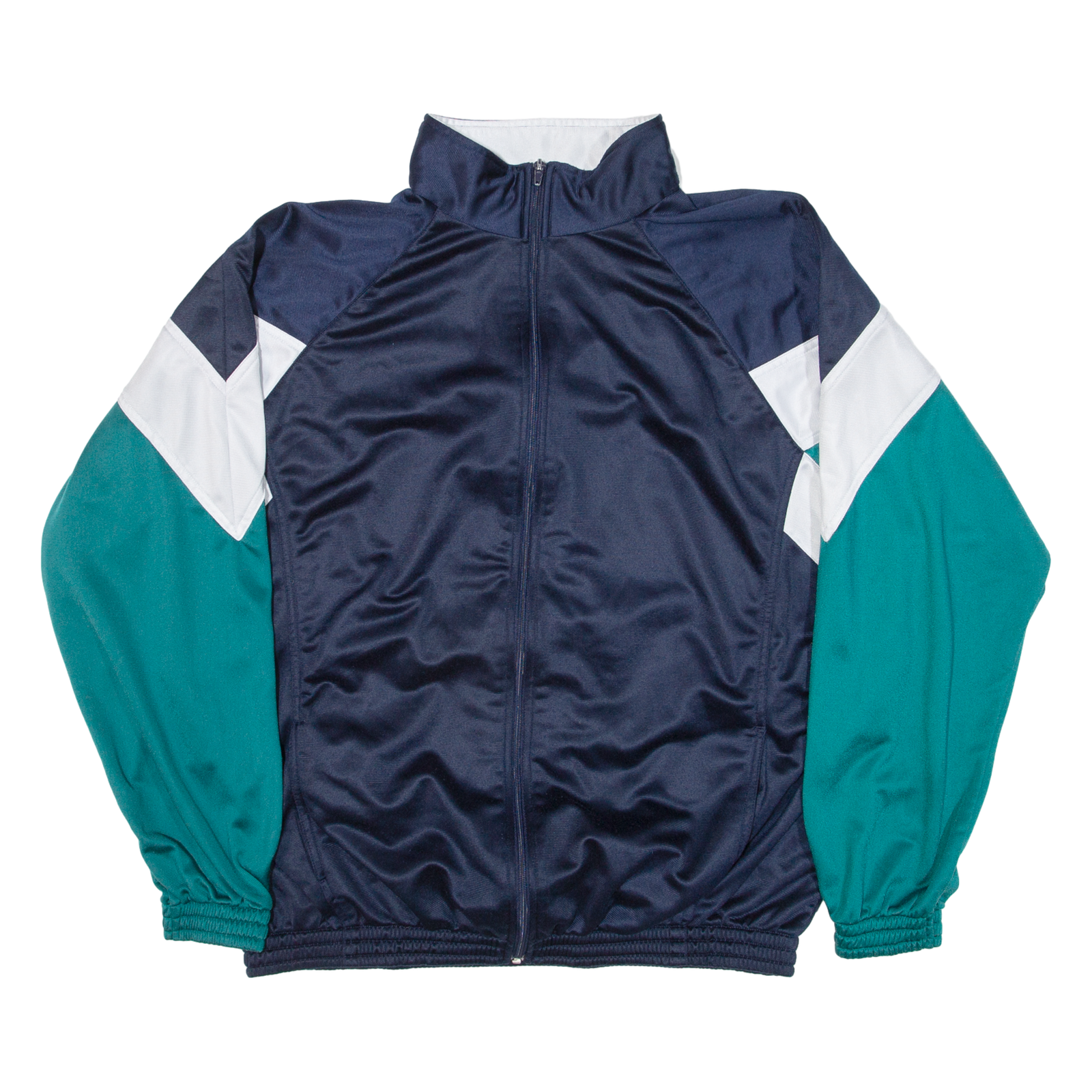 Mens Track Jacket Blue Colourblock XL Refurbished - N/A refurbished available on Cerqular