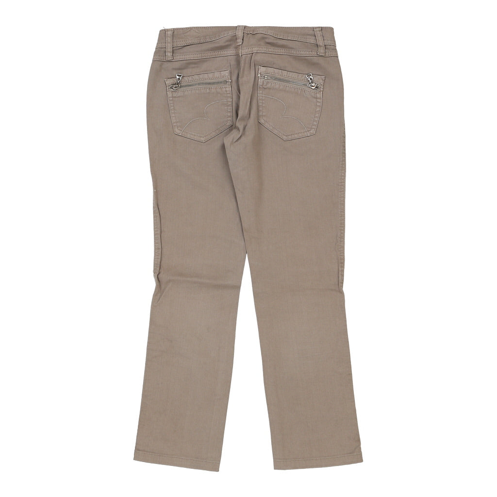 Unbranded Trousers - XS Beige Cotton Refurbished - Thrifted (note: this is a term often used to describe second- refurbished available on Cerqular