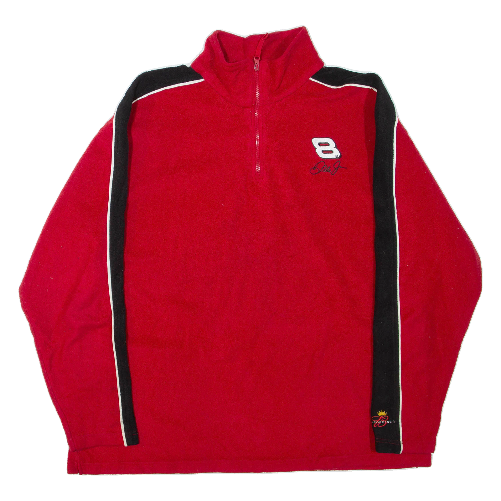 WINNERS CIRCLE 1/4 Zip Mens Fleece Jacket Red L Refurbished - N/A refurbished available on Cerqular