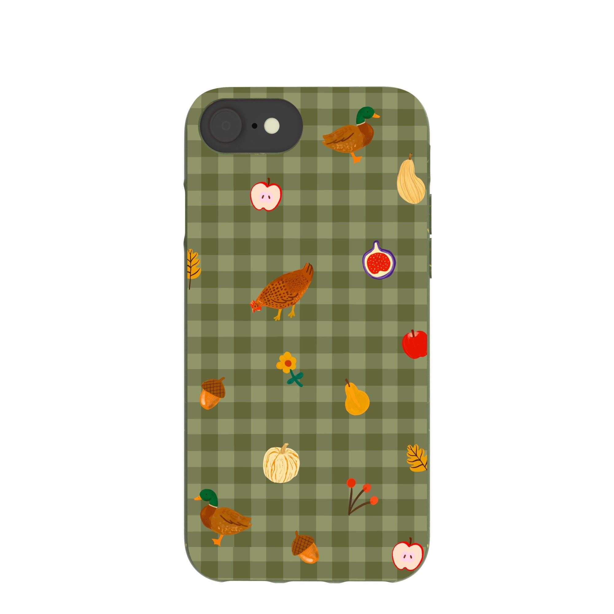 Forest Floor Harvest Folk iPhone 6/6s/7/8/SE Case Refurbished - Pela Case refurbished available on Cerqular