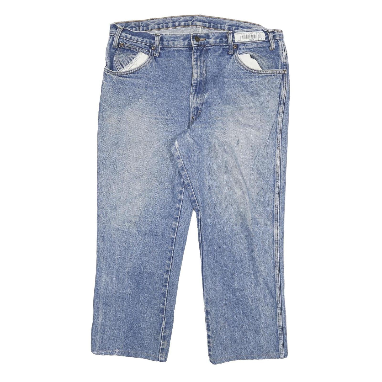 DICKIES Mens Regular Fit Blue Denim Jeans W36 L25 Zip Closure Casual Workwear Refurbished - N/A refurbished available on Cerqular