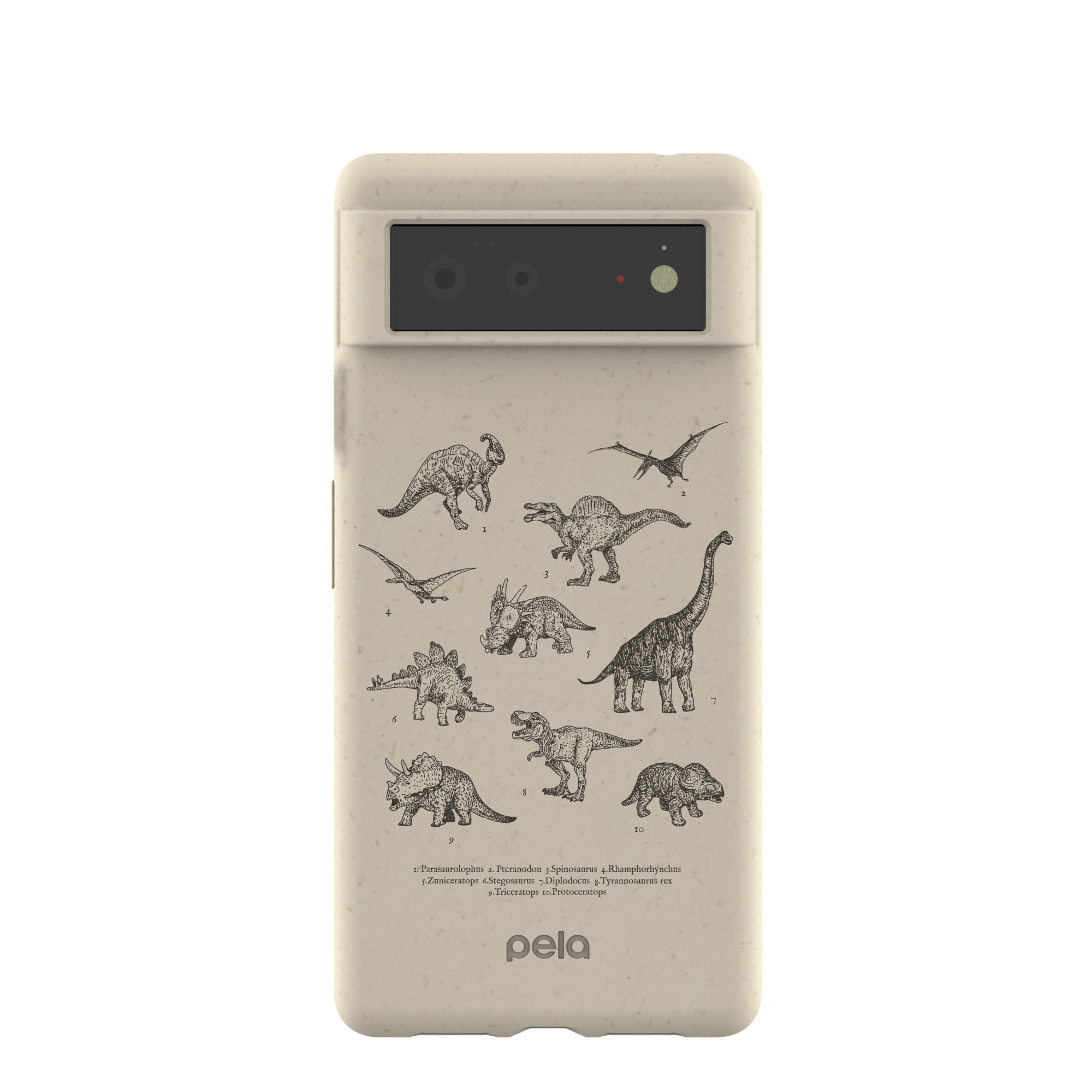 Buy London Fog Dinosaurology Google Pixel 6 Case Refurbished - $65.00 London Fog Dinosaurology Google Pixel 6 Case Refurbished - Pela Case refurbished available on Cerqular