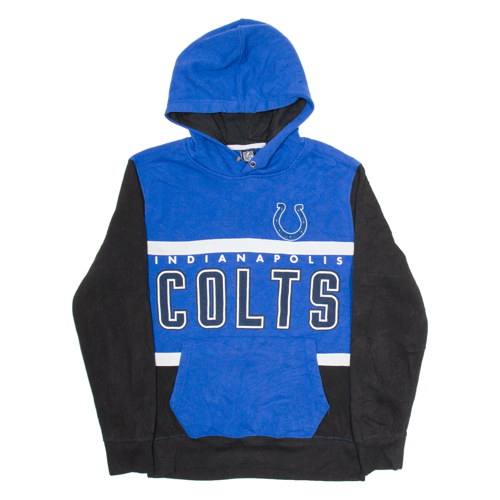 NFL Indianapolis Colts Mens Blue Hoodie USA S Refurbished - N/A refurbished available on Cerqular