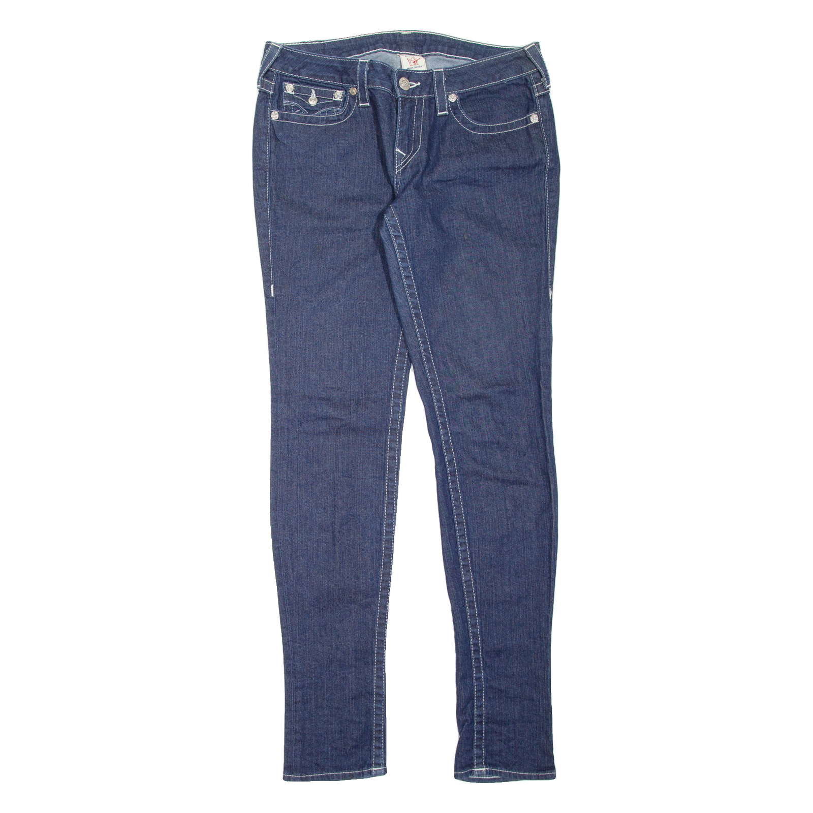 TRUE RELIGION Julie Womens Jeans Blue Slim Skinny W31 L34 Refurbished - N/A refurbished available on Cerqular