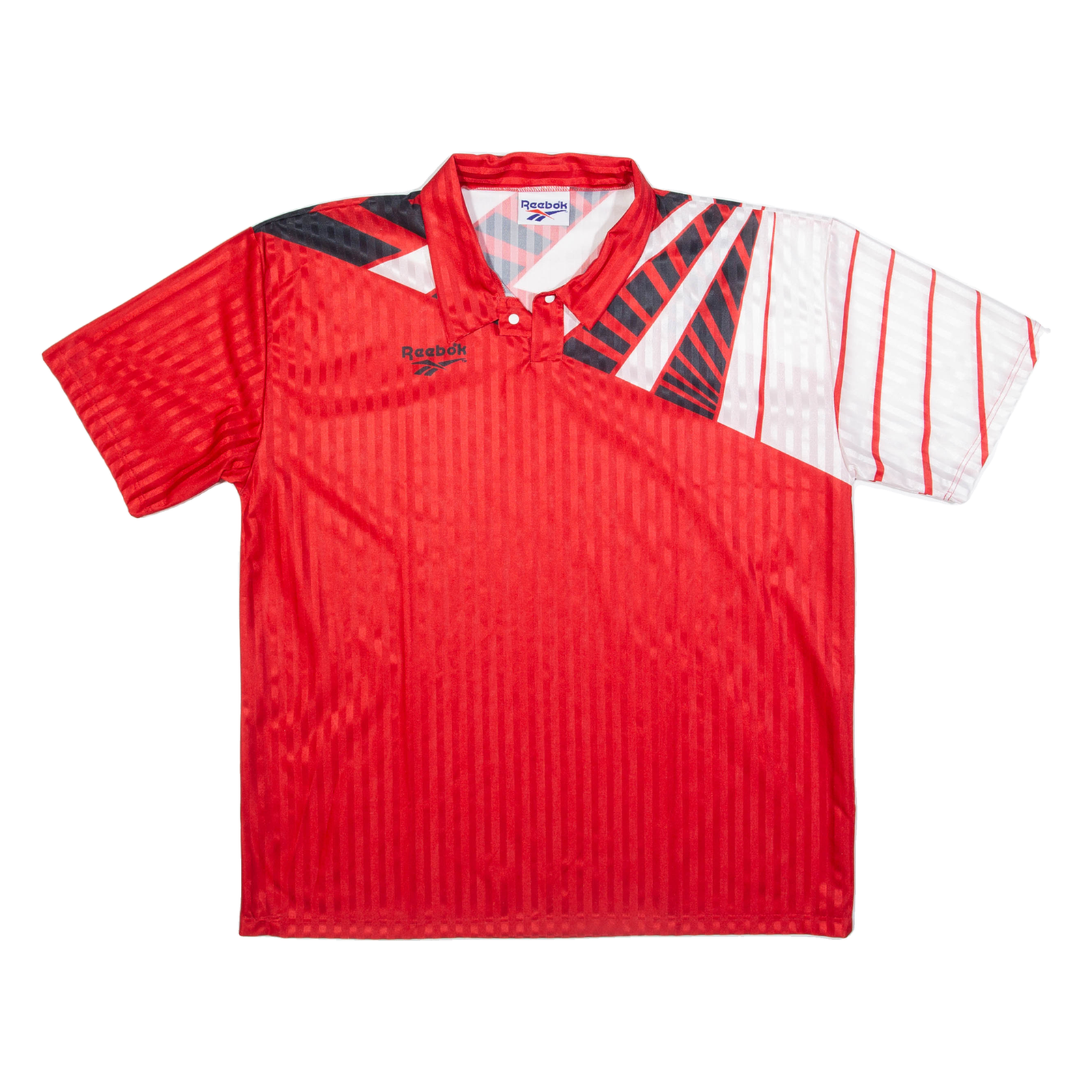 REEBOK Mens Football Shirt Jersey Red Collared XL Refurbished - N/A refurbished available on Cerqular
