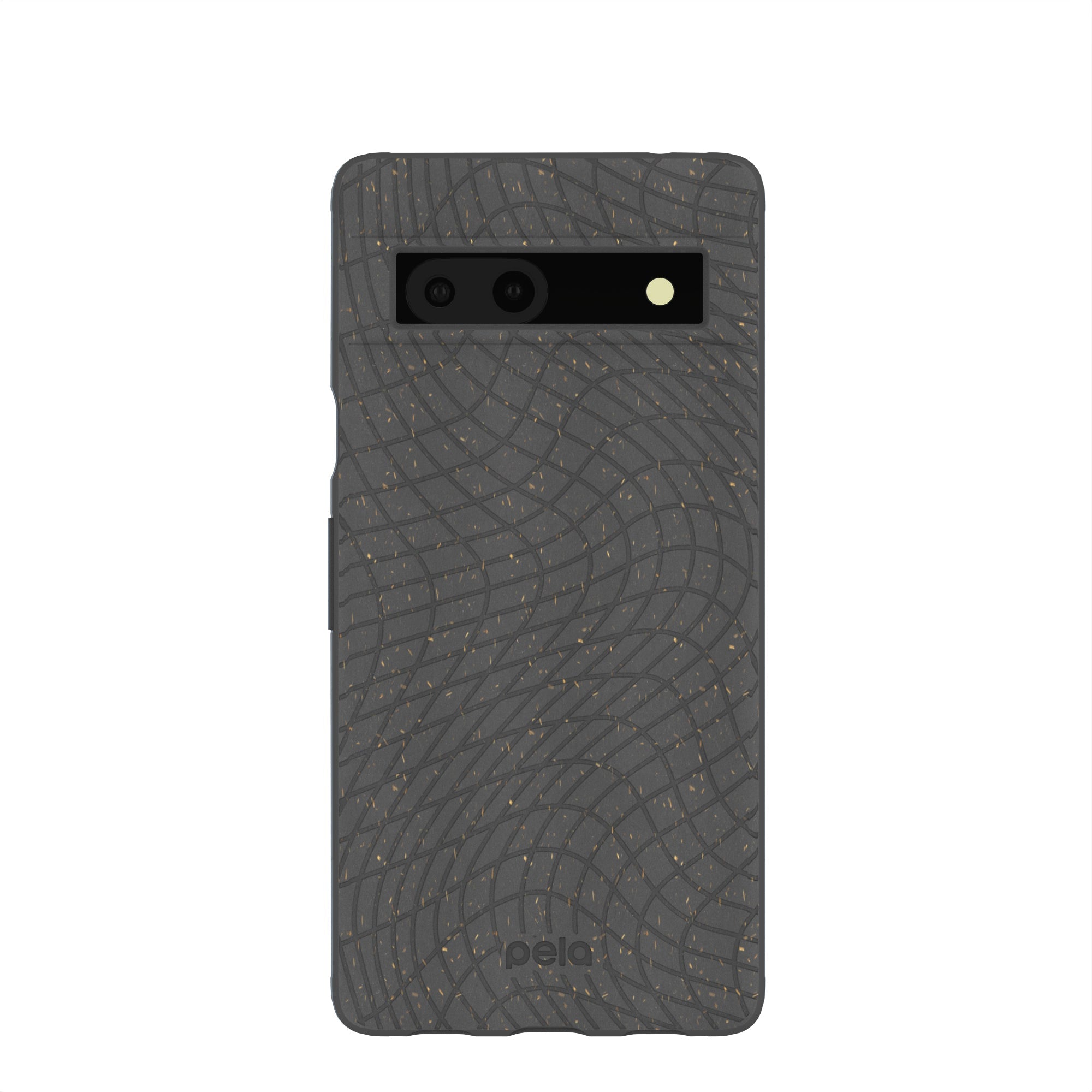 Black Mesh Flex Google Pixel 7a Case Refurbished - Pela Case refurbished available on Cerqular