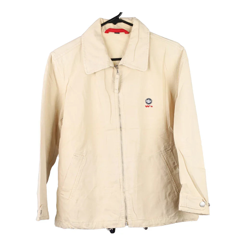 Murphy & Nye Jacket - Medium Beige Cotton Blend Refurbished - Thrifted (note: this is a term often used to describe second- refurbished available on Cerqular