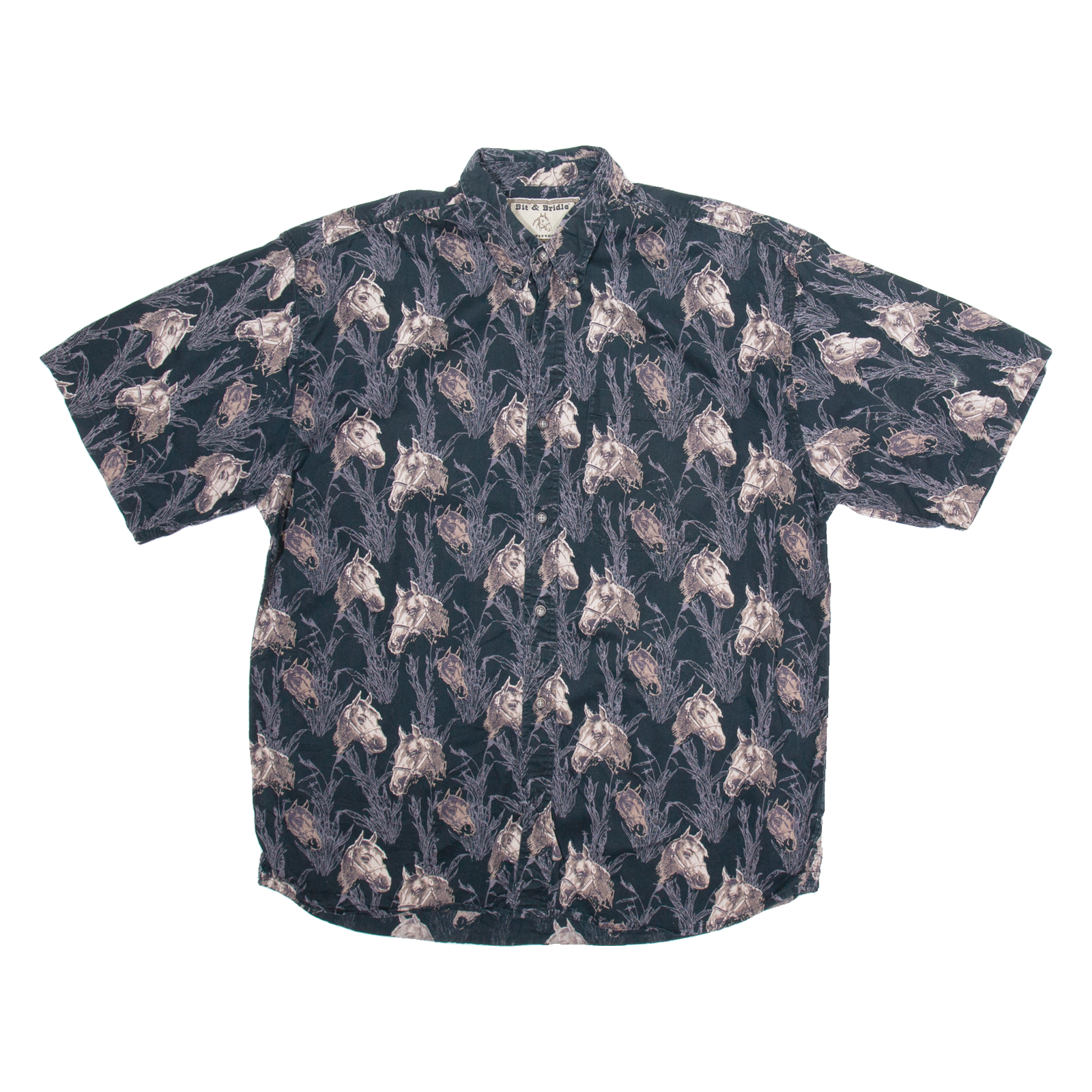 Buy BRIT & BRIDLE Mens Shirt Black Crazy Pattern L Refurbished - $18.19 BRIT & BRIDLE Mens Shirt Black Crazy Pattern L Refurbished - N/A refurbished available on Cerqular