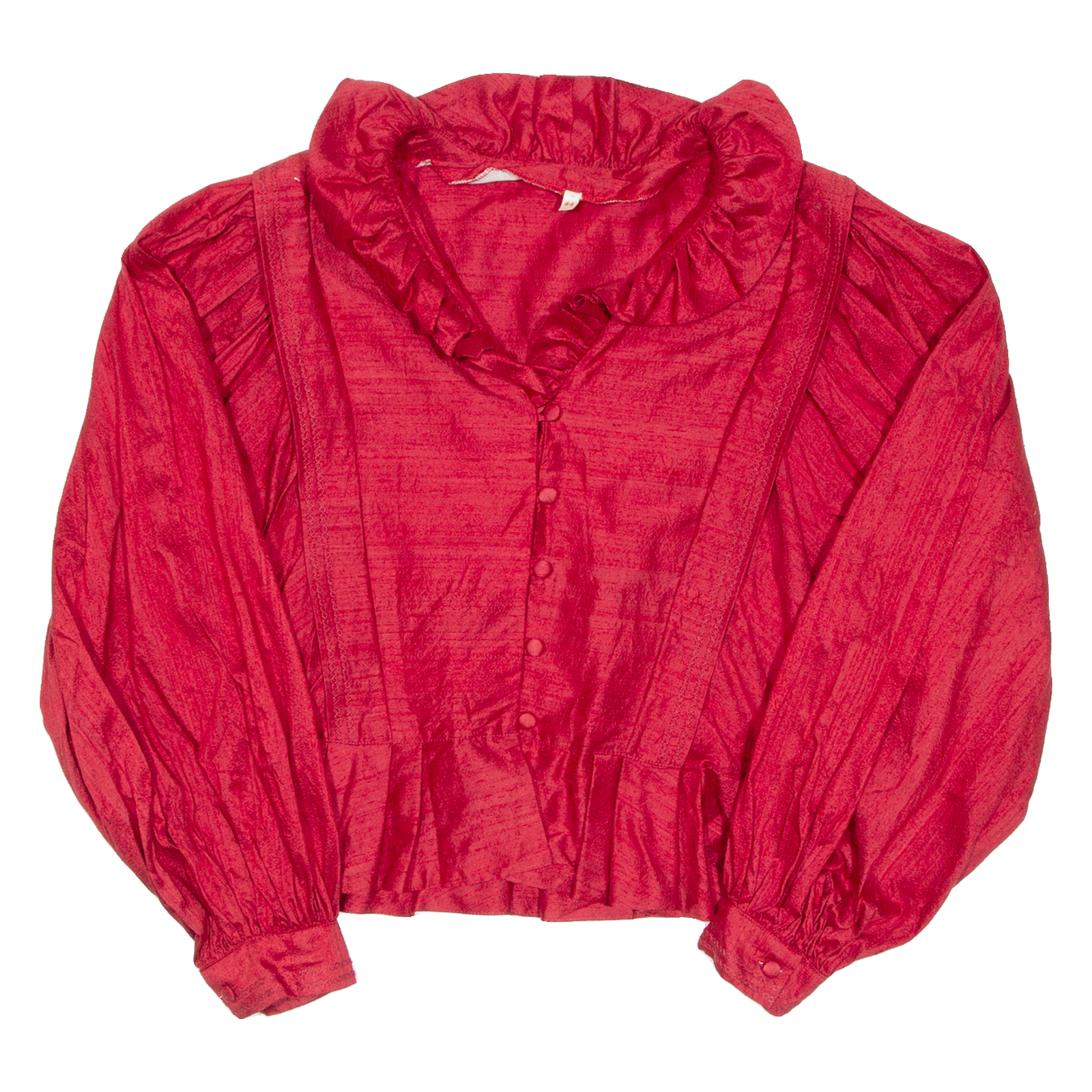 Buy Womens Blouse Red V-Neck Long Sleeve L Refurbished - $16.89 Womens Blouse Red V-Neck Long Sleeve L Refurbished - N/A refurbished available on Cerqular