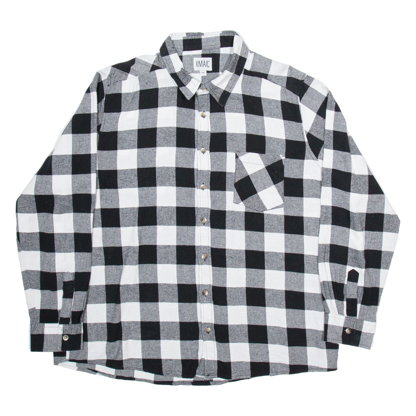 Buy X-MAIL Mens Shirt Black Check Long Sleeve 2XL Refurbished - $18.19 X-MAIL Mens Shirt Black Check Long Sleeve 2XL Refurbished - N/A refurbished available on Cerqular