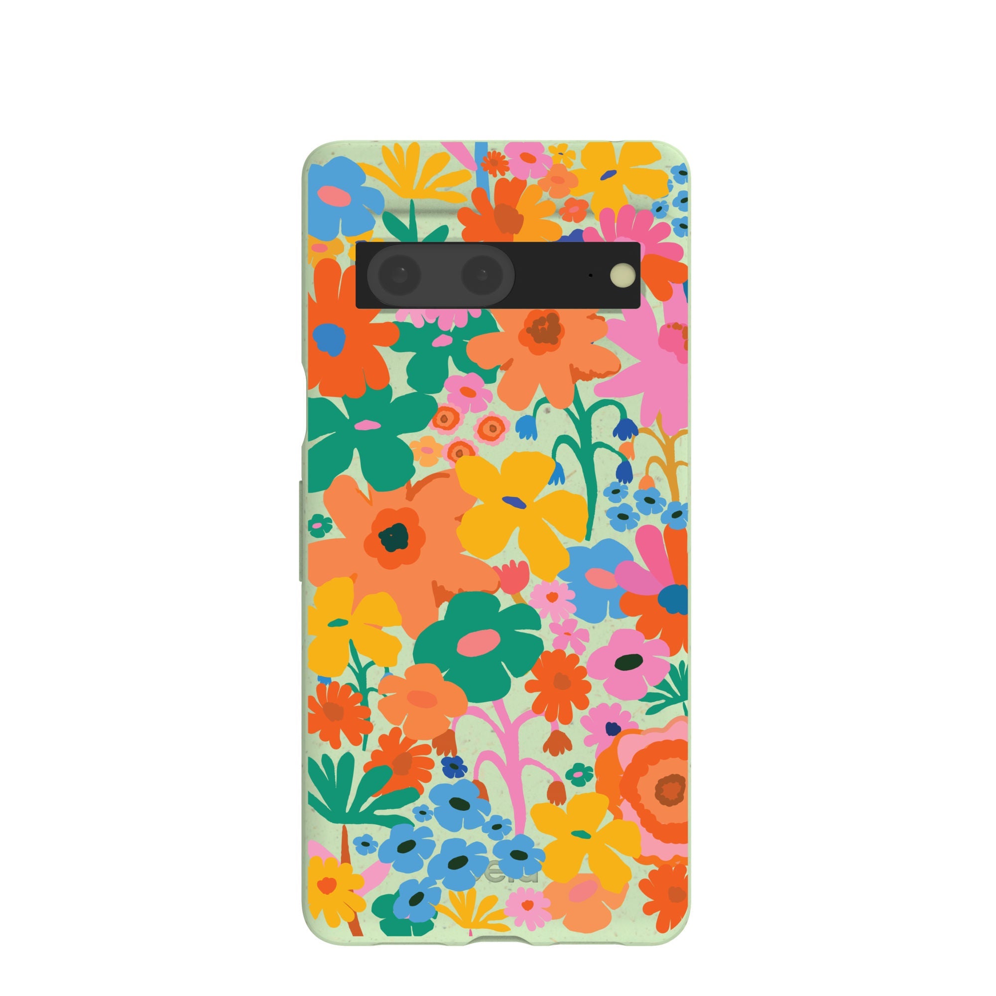 Sage Green Bright Spring Google Pixel 7 Case Refurbished - Pela Case refurbished available on Cerqular