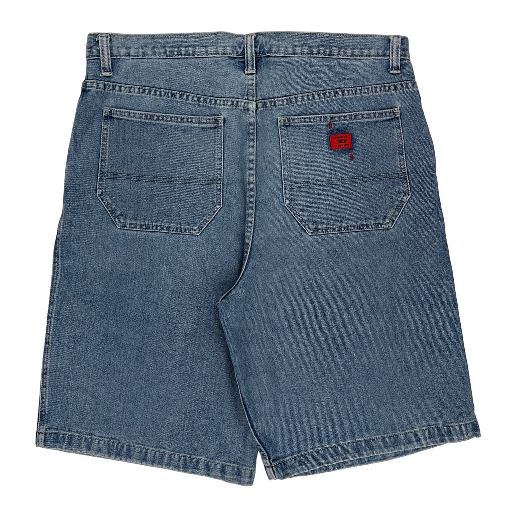 Diesel Denim Shorts - 38W 10L Blue Cotton Refurbished - Thrifted (note: this is a term often used to describe second- refurbished available on Cerqular