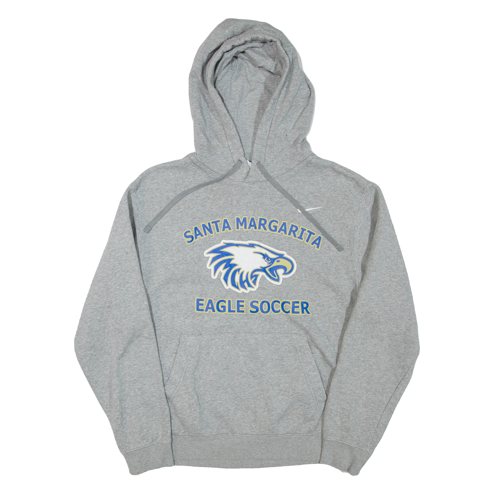 NIKE Santa Margarita Eagle Soccer Mens Grey Hoodie USA M Refurbished - N/A refurbished available on Cerqular